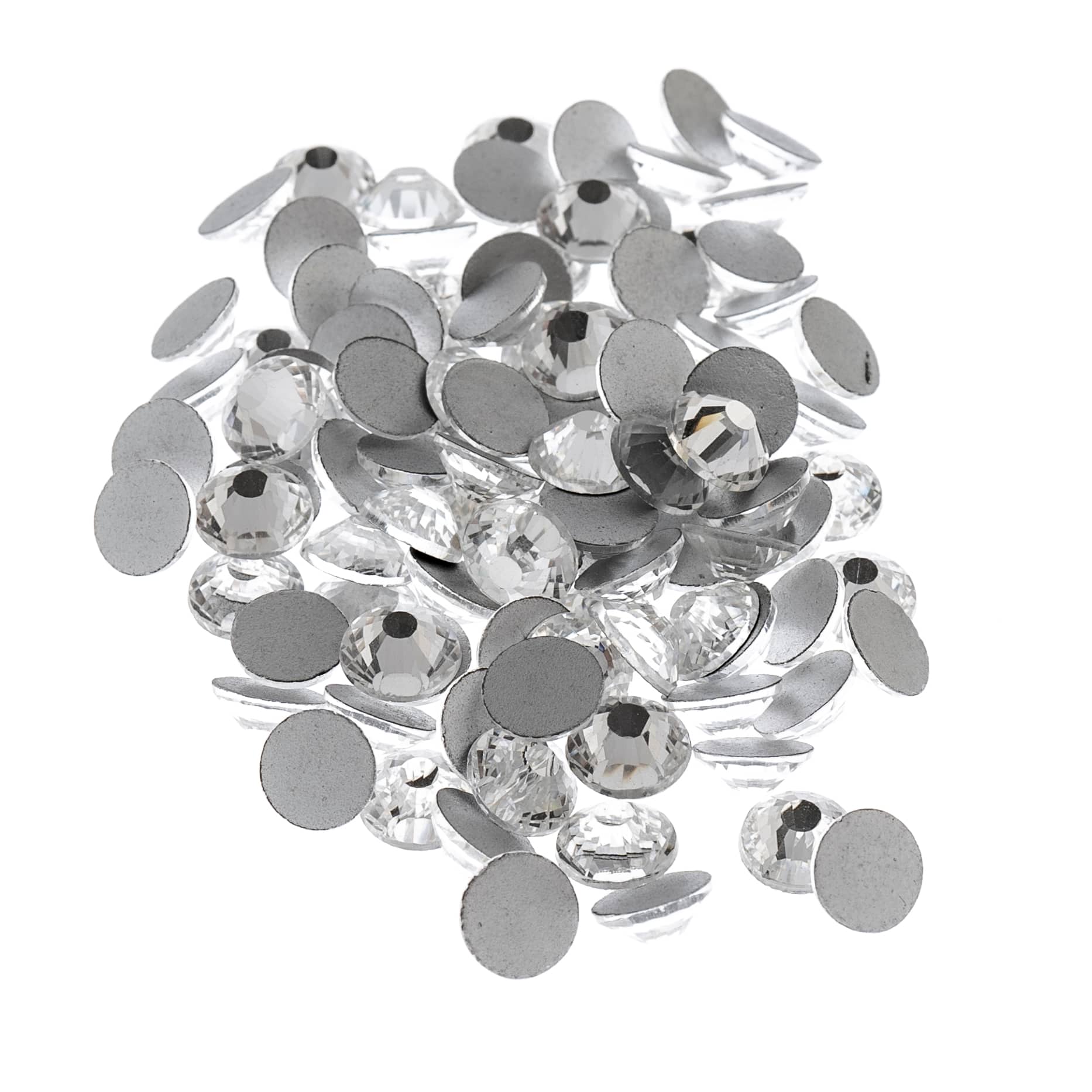 12 Pack: SS16 Glass Flatback Rhinestones by Bead Landing™