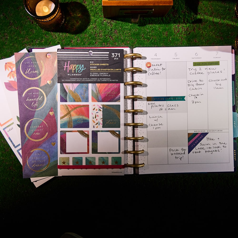 The Big Happy Planner® Floral Energy