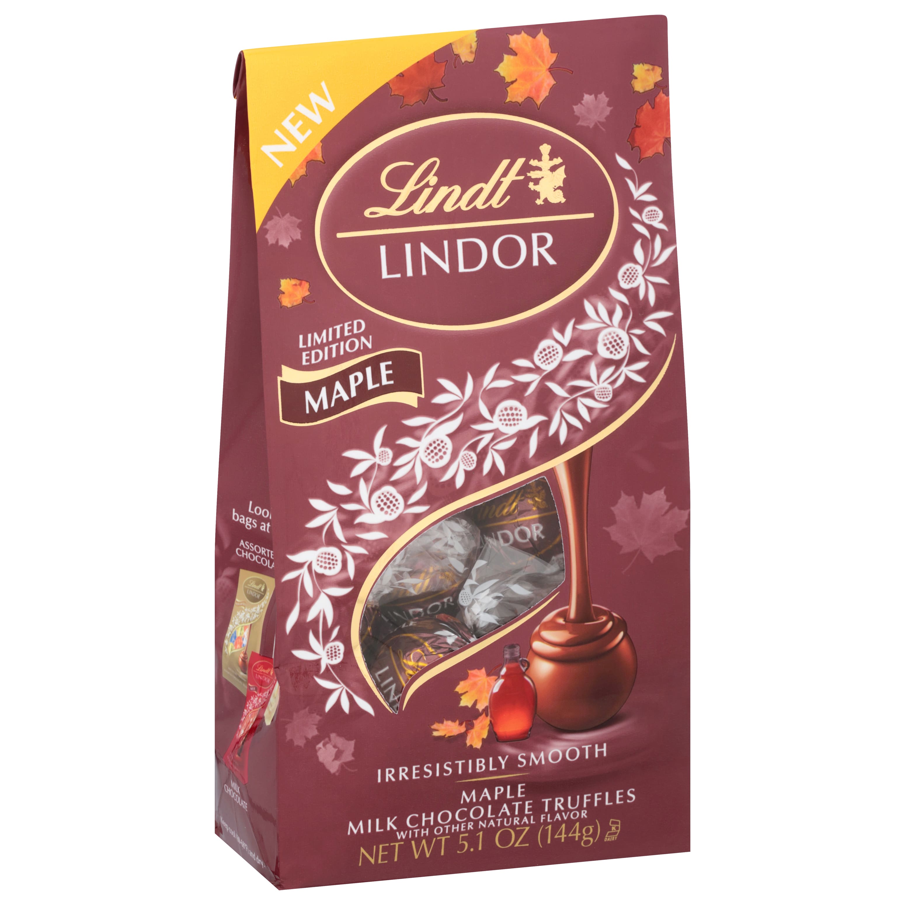 Lindt Lindor Maple Milk Chocolate Truffles Michaels 0848
