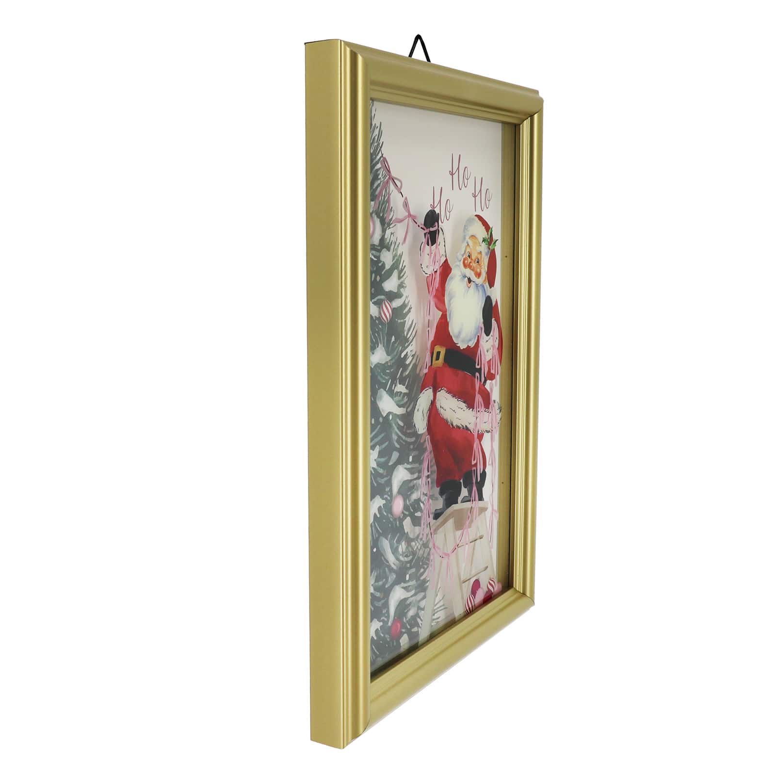 Santa Decorating Tree Wall D&#xE9;cor by Ashland&#xAE;