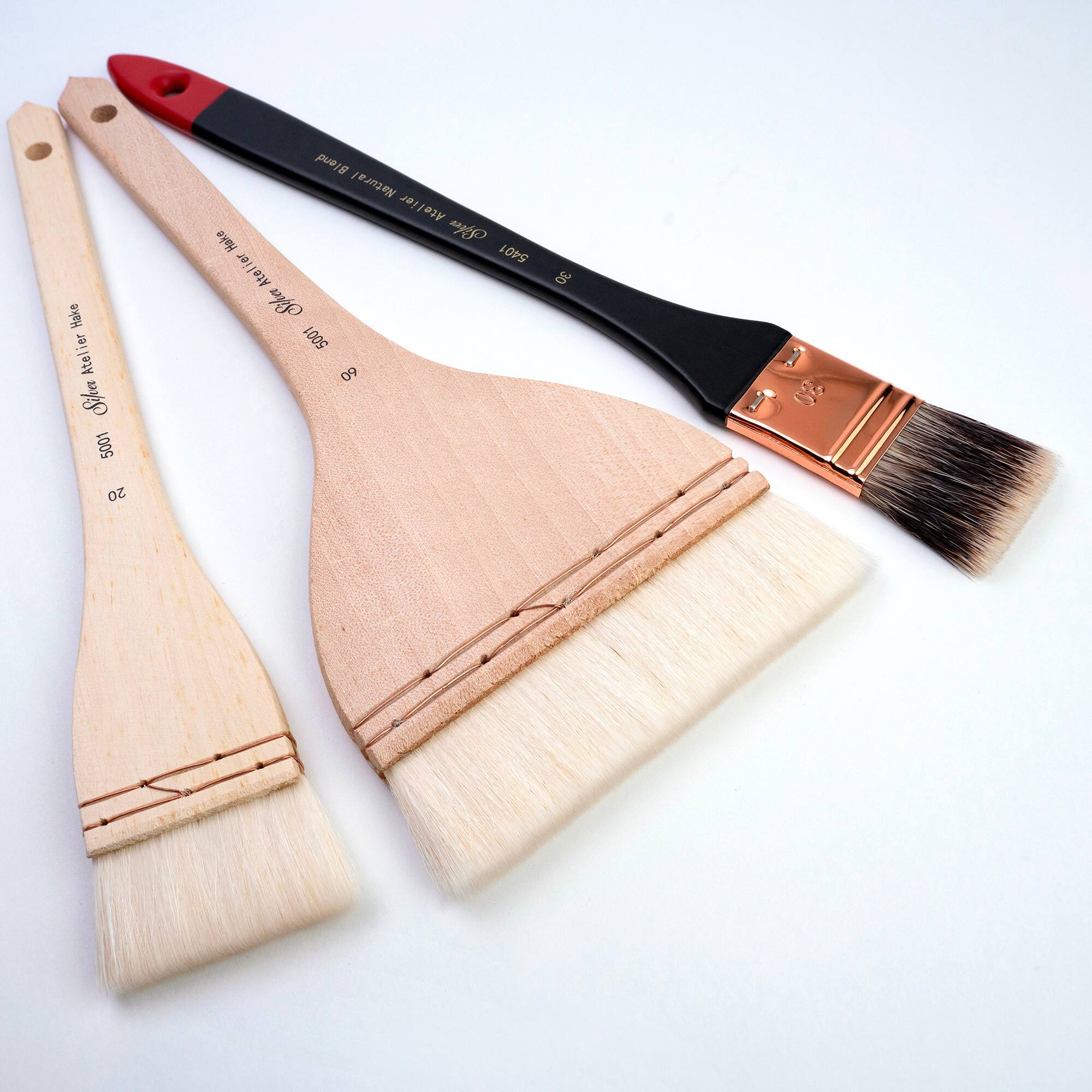 Silver Brush Limited Hake/Mottler Combo 3 Piece Brush set