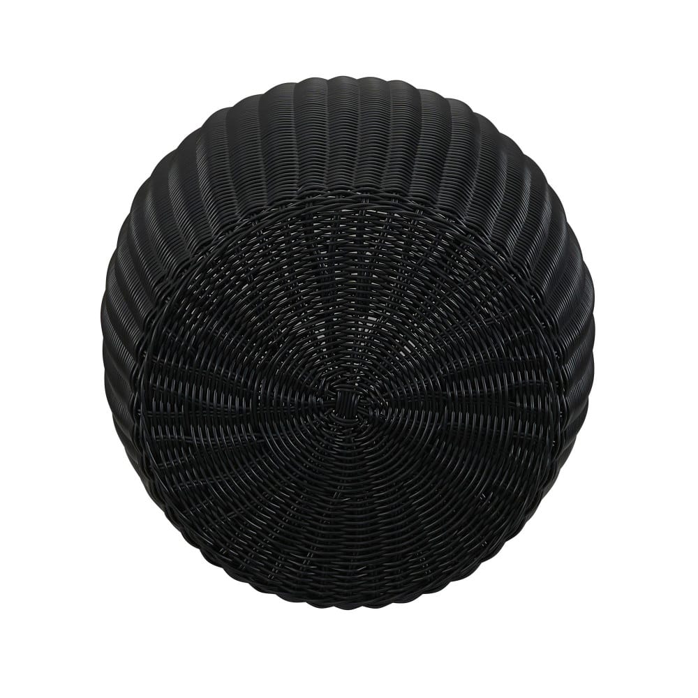 Household Essentials 18" Woven Storage End Table