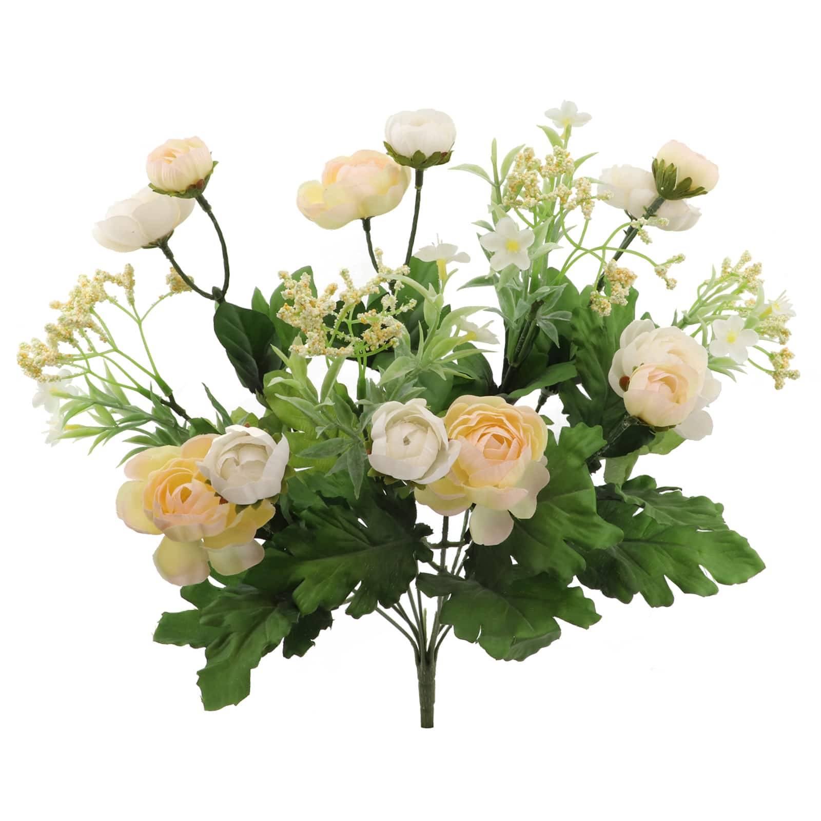 Buy the Beige Mixed Ranunculus Bush by Ashland® at Michaels