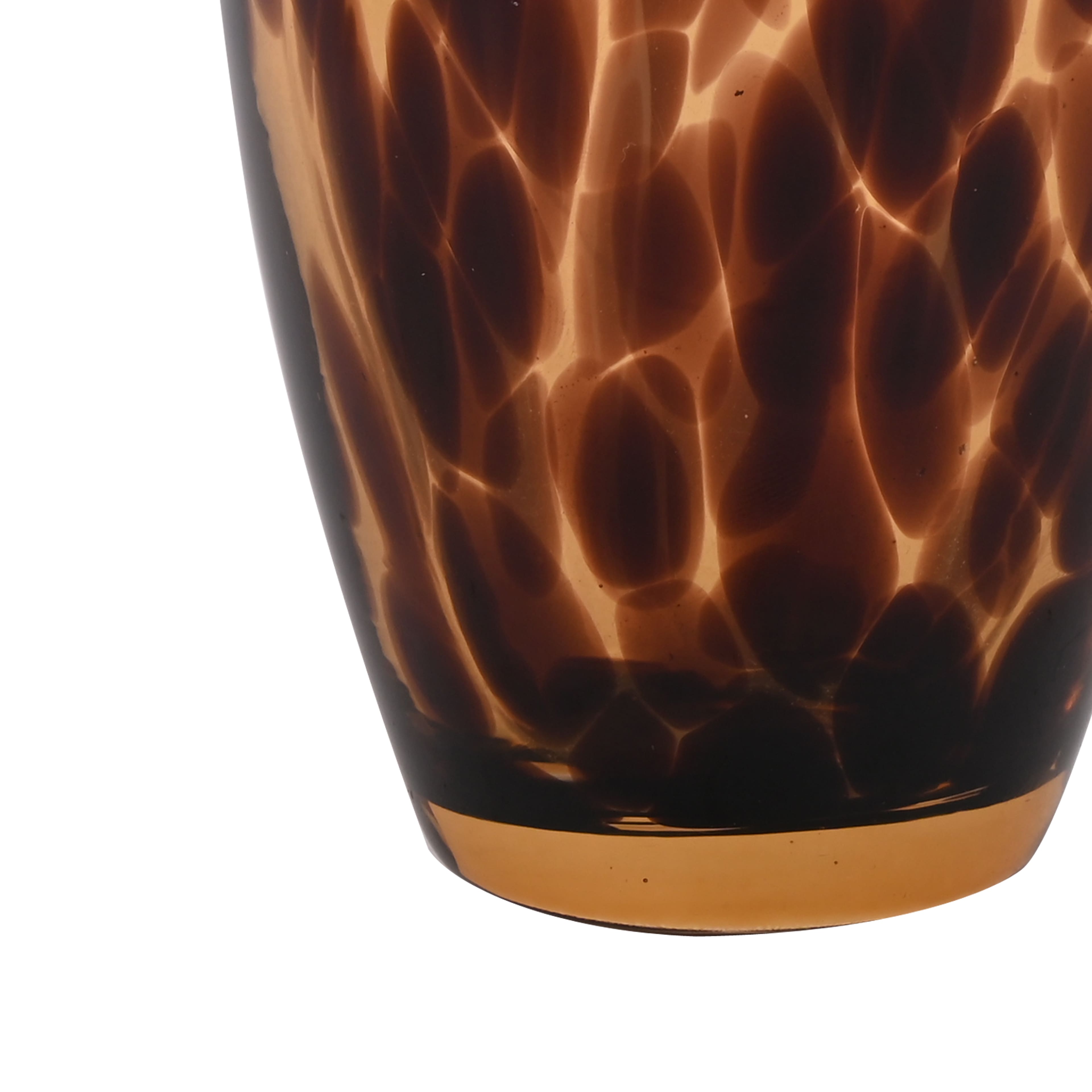7.25&#x22; Glass Tortoise Shell Vase by Ashland&#xAE;