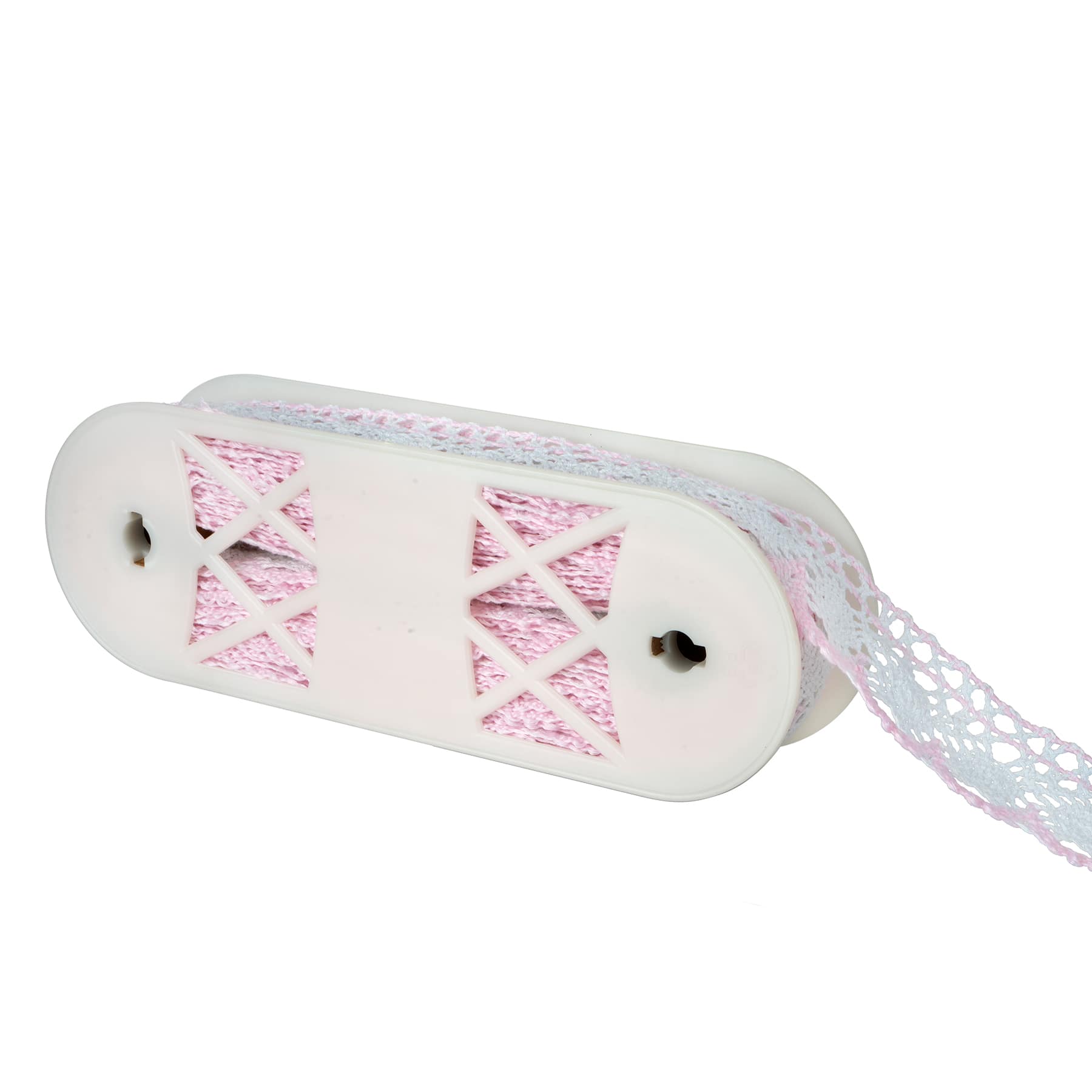 1.8&#x22; Pink Scallop Crochet Trim by Celebrate It&#xAE;