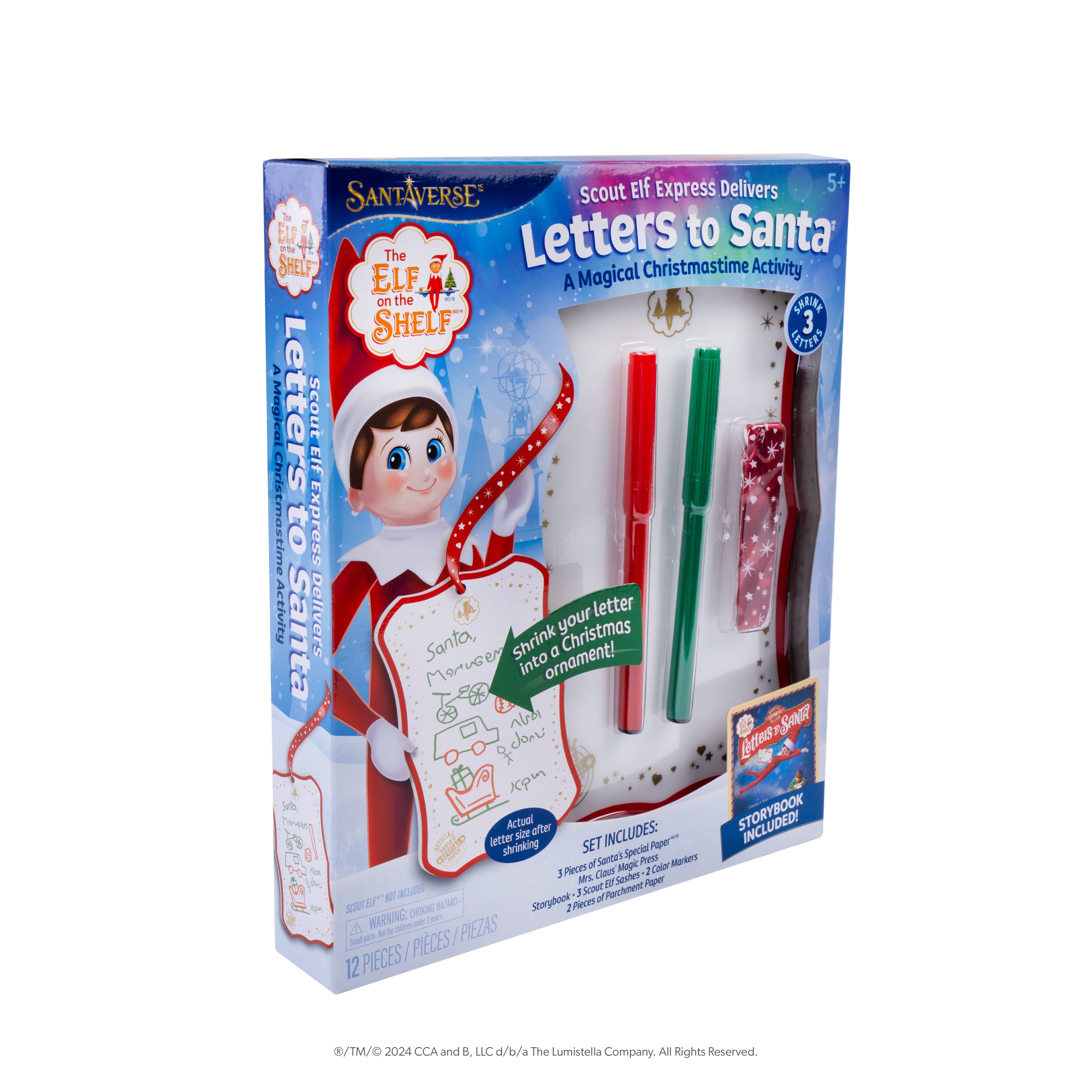 The Elf on the Shelf&#xAE; Scout Elf Express Delivers Letters to Santa