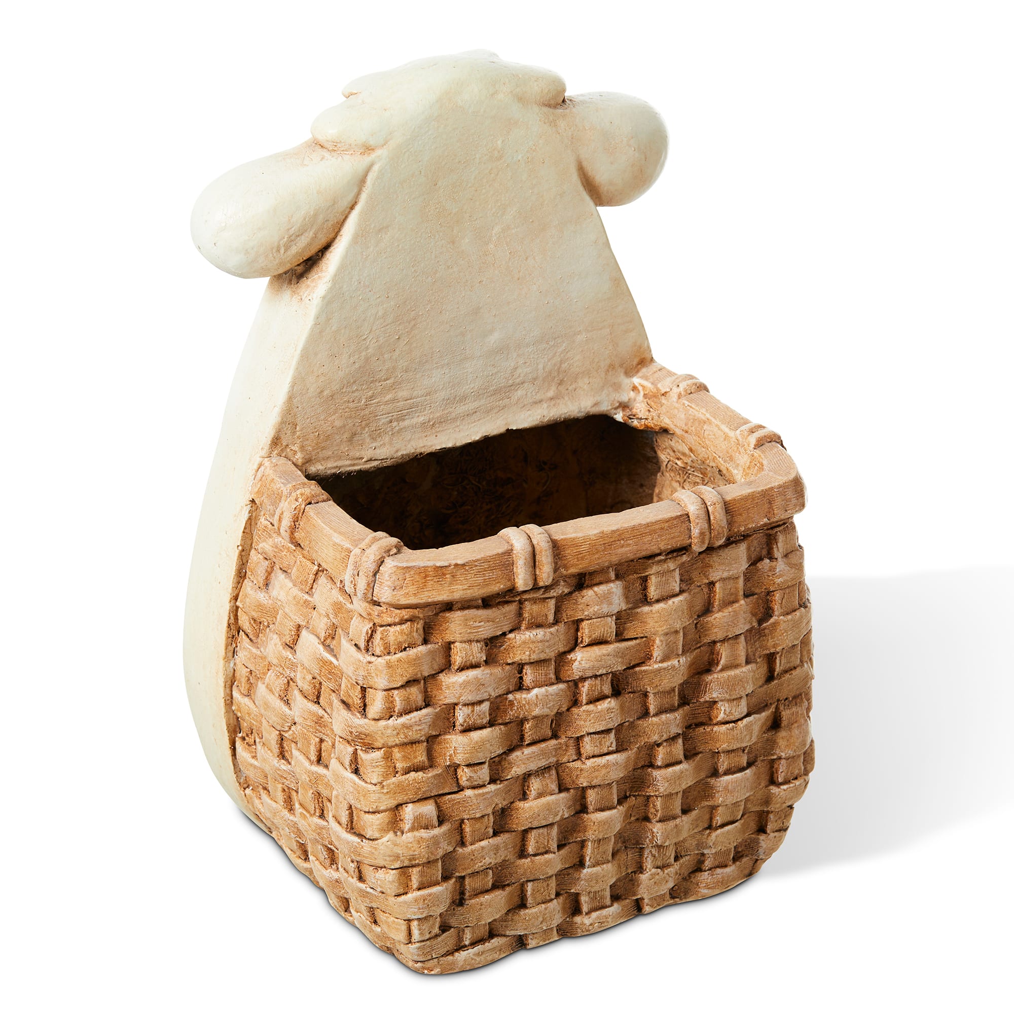Glitzhome® 12.5" Cute Sheep Statue Planter