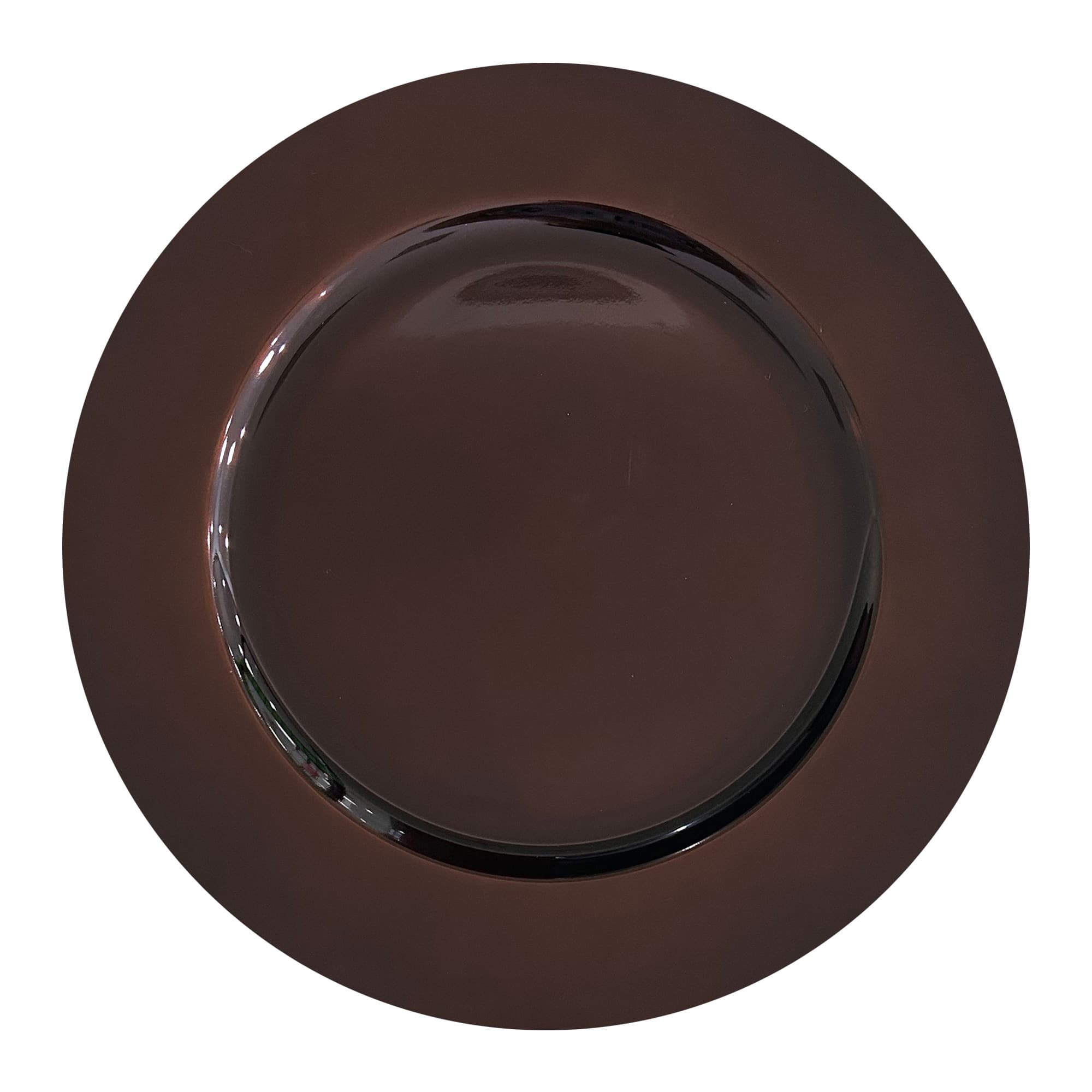 13&#x22; Chocolate Charger Plate by Celebrate It&#x2122;