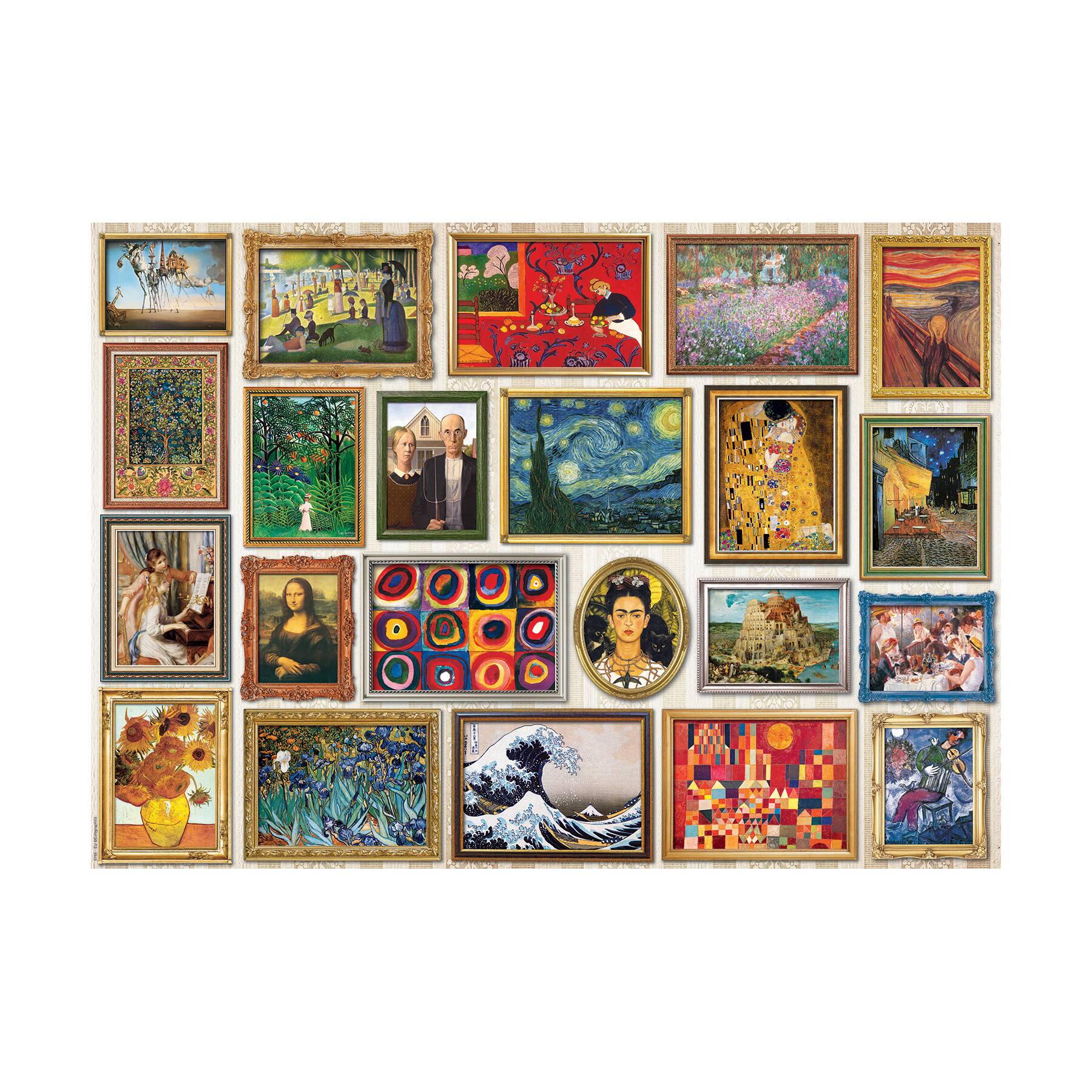 Fine Art Masterpieces: 1000 Pcs