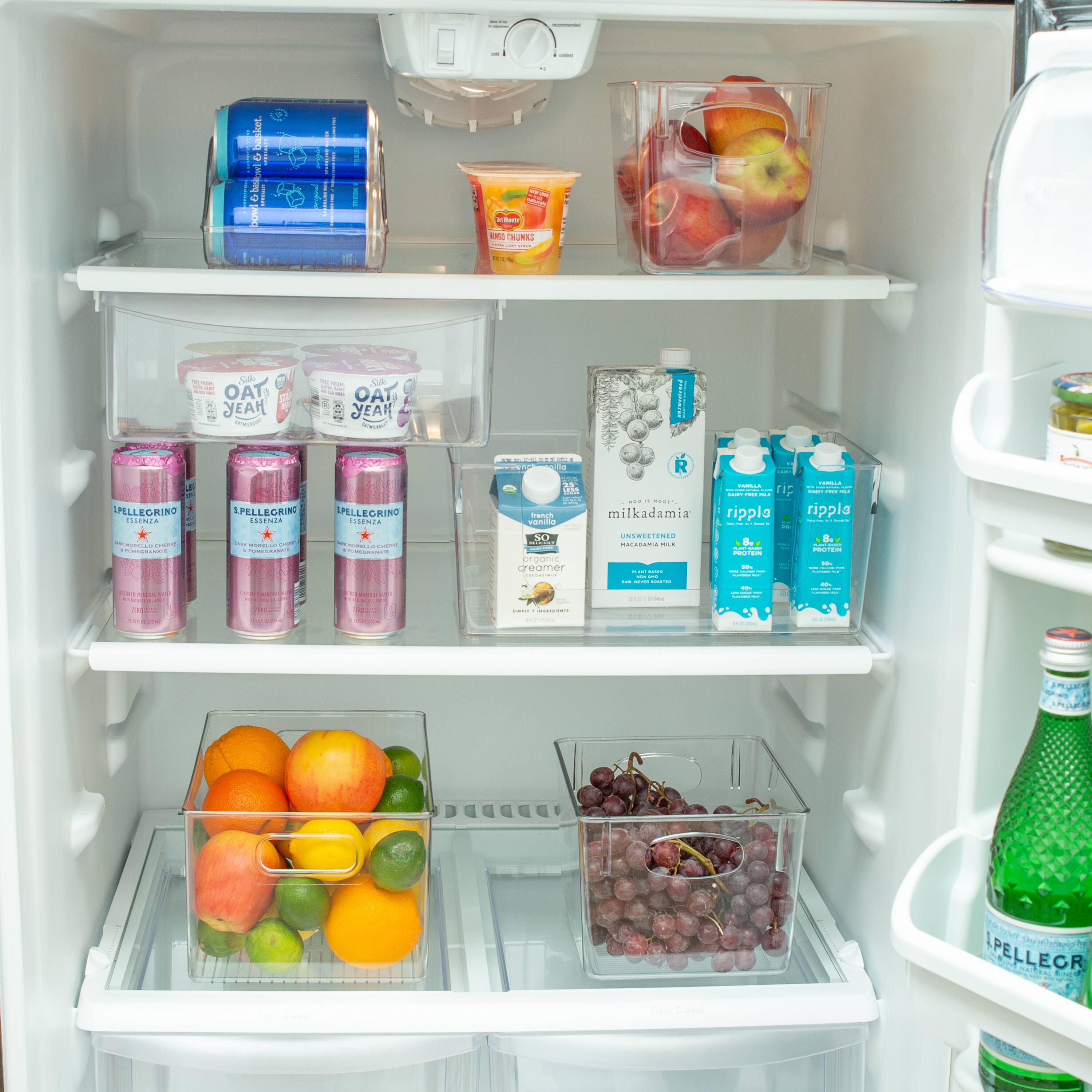 Simplify Open Front Clear Rectangular Organizer