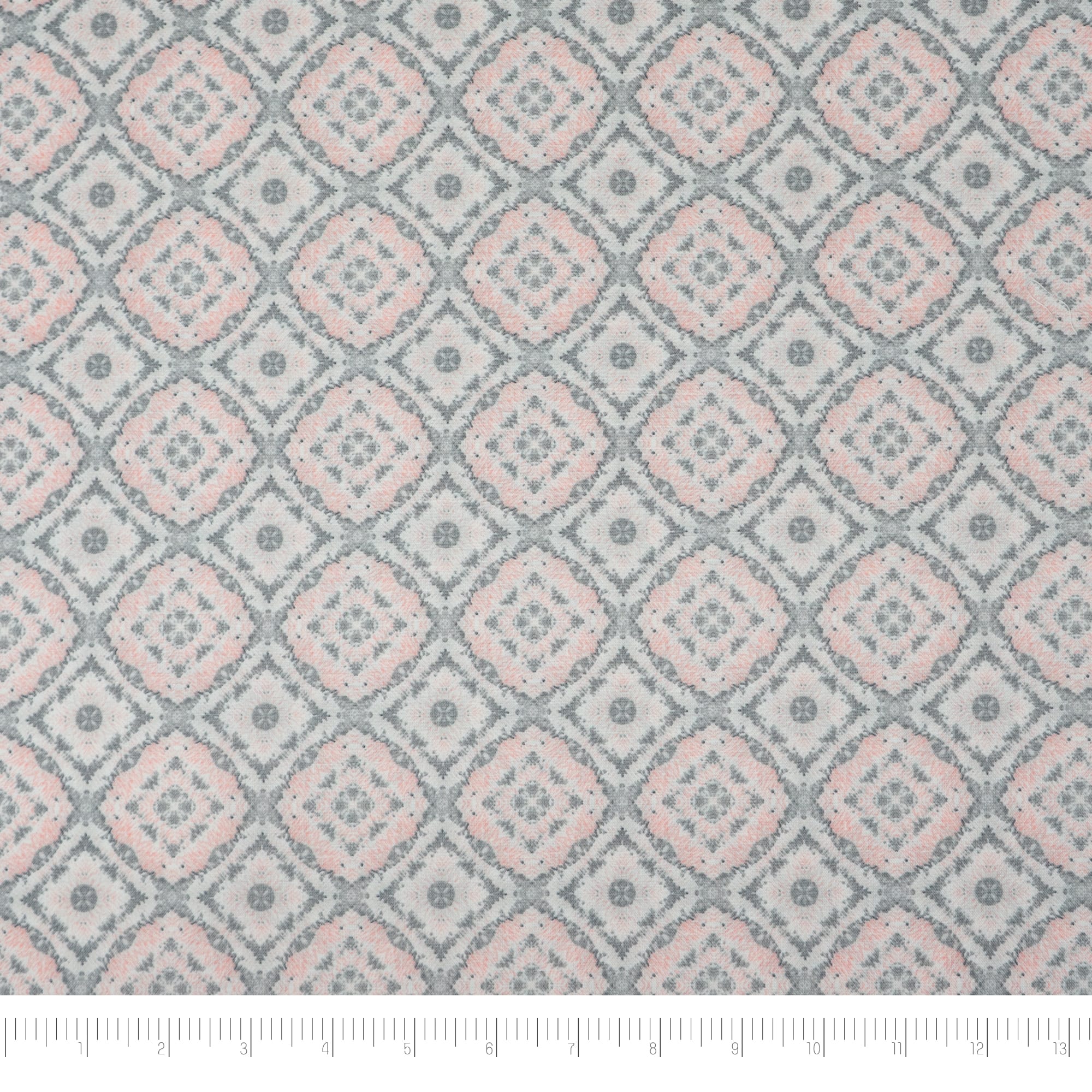 SINGER Pink Kaleidoscope Cotton Fabric