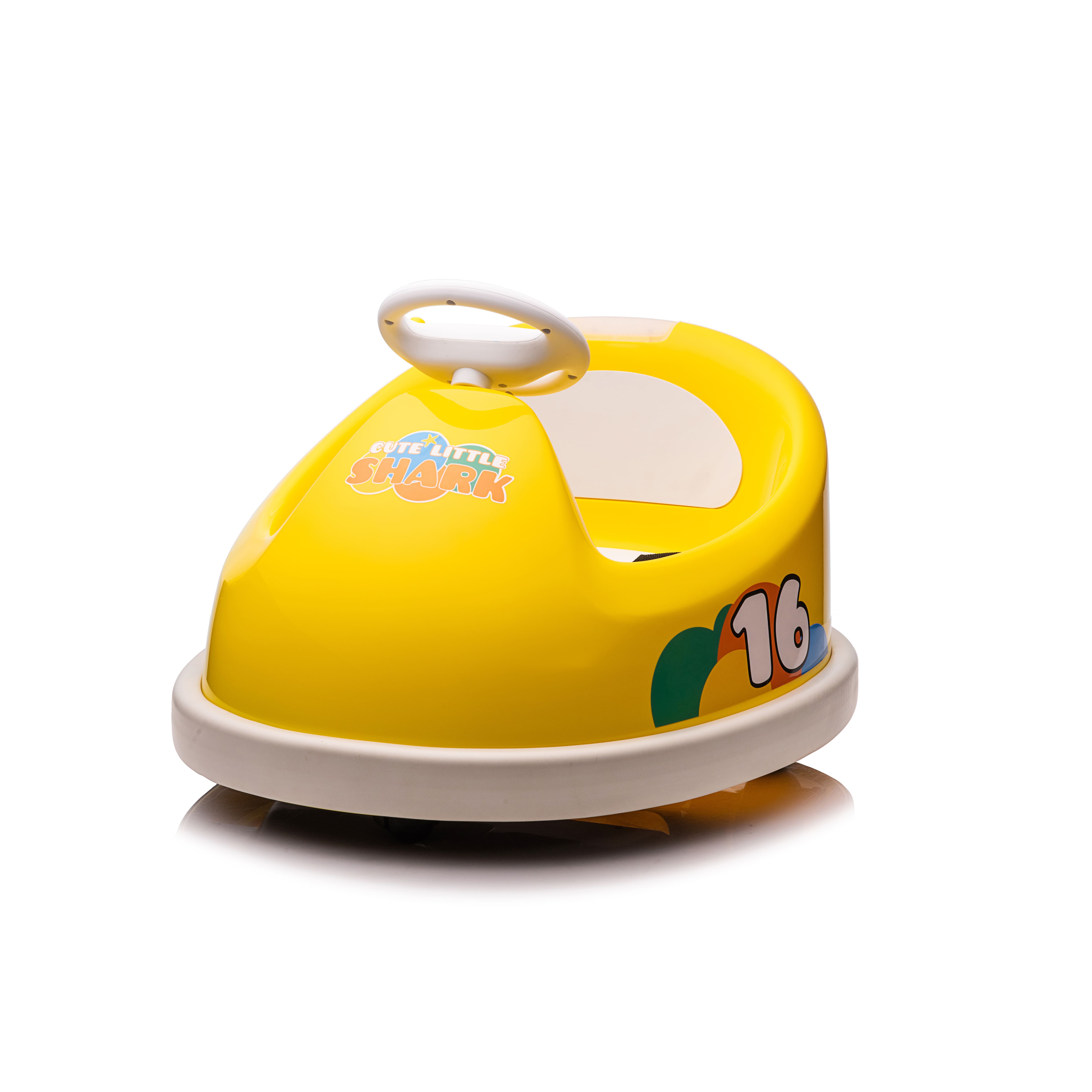 Best Ride On Cars&#x2122; Yellow 6V Bumper Car