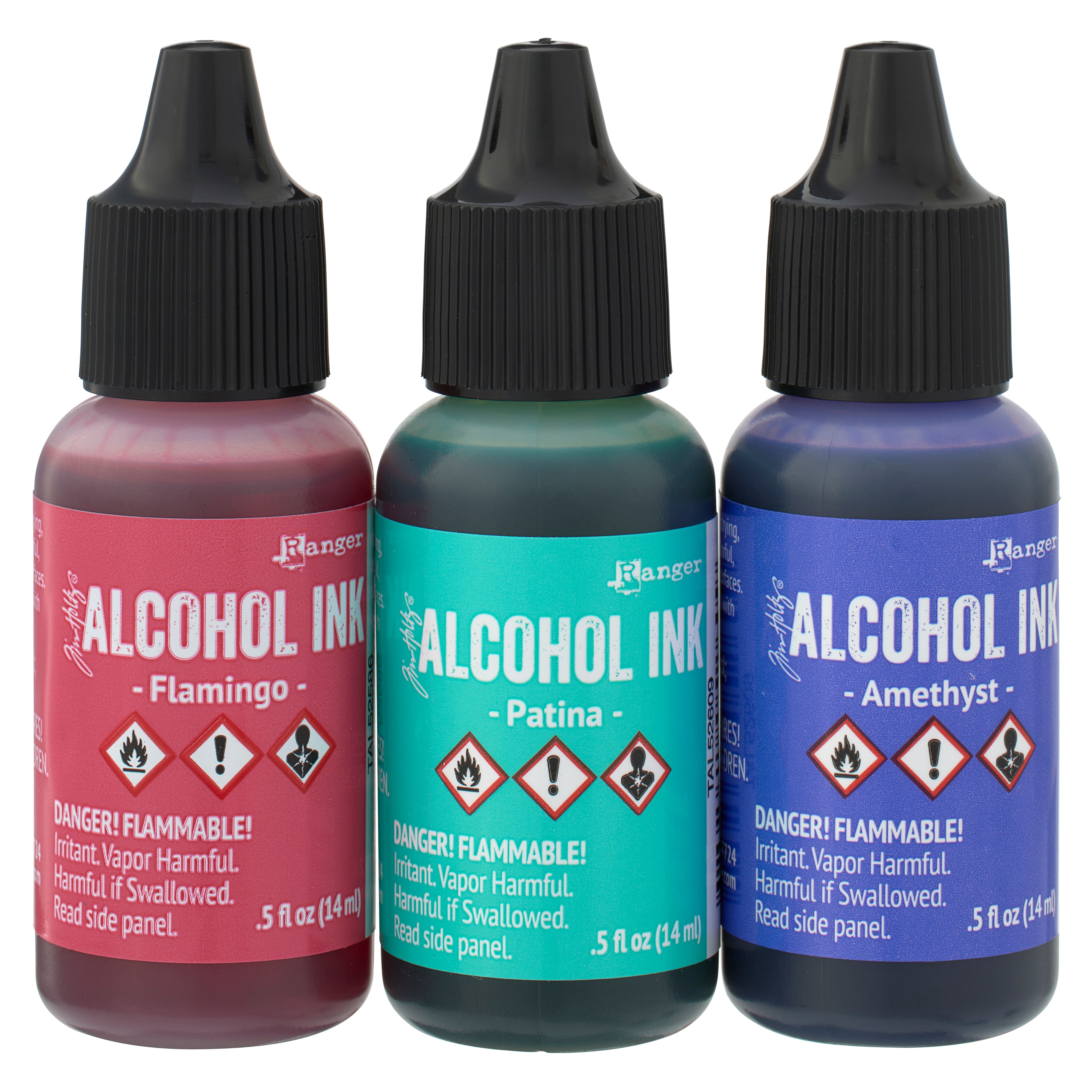 6 Packs: 3 ct. (18 total) Tim Holtz® Alcohol Inks, Beach Deco