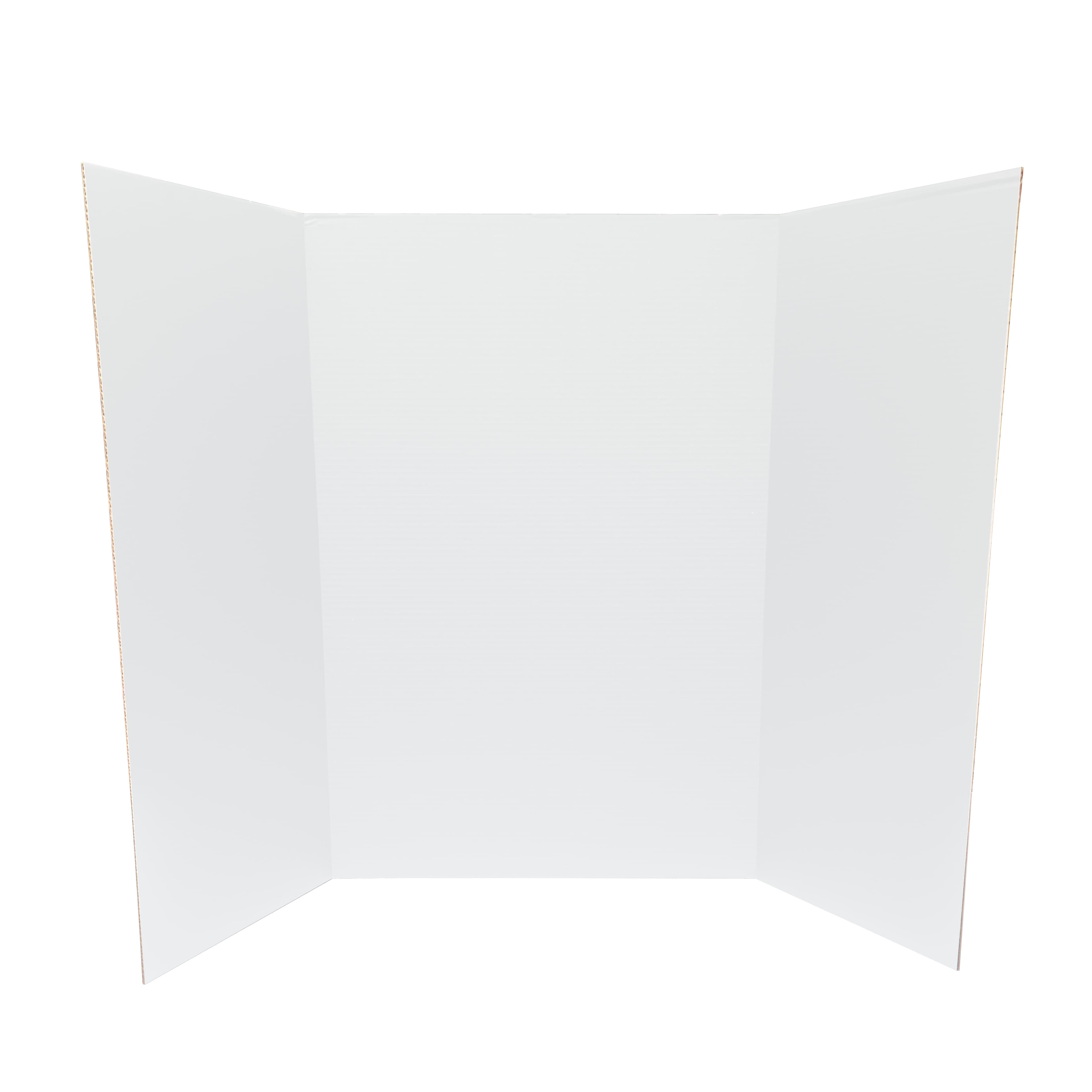 Corrugated Tri-Fold Display Board, 36&#x22; x 48&#x22;