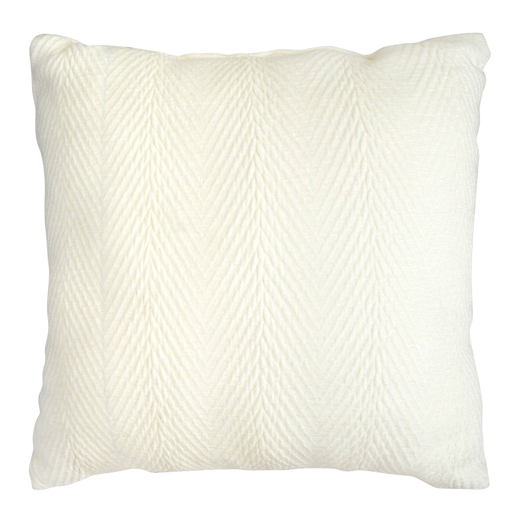 18&#x22; Chenille Texture Throw Pillow by Ashland&#xAE;