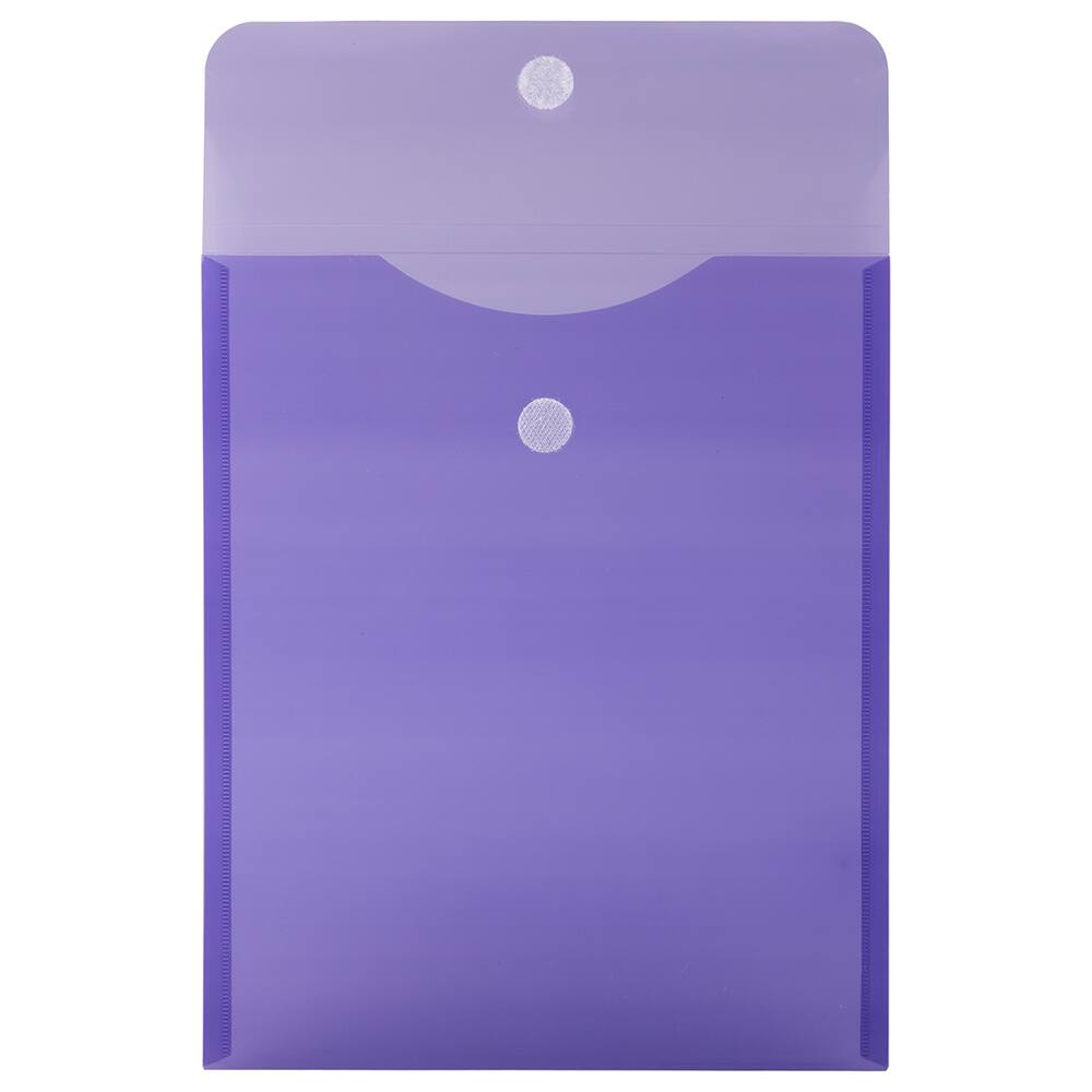 JAM Paper VELCRO® Closure 9.75" x 11.5" Open End Envelopes, 12ct.