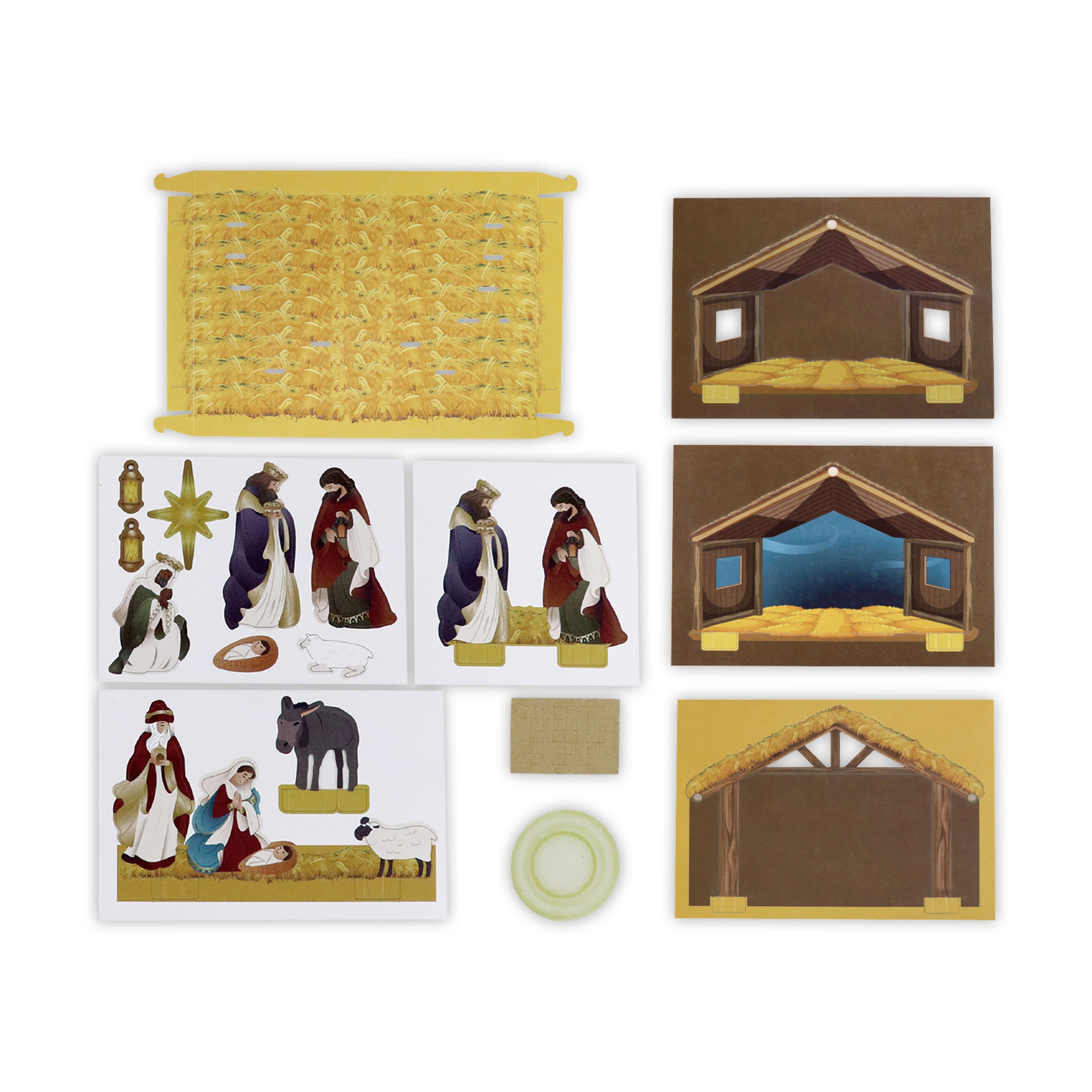 Nativity Paper Diorama Kit by Recollections&#x2122;