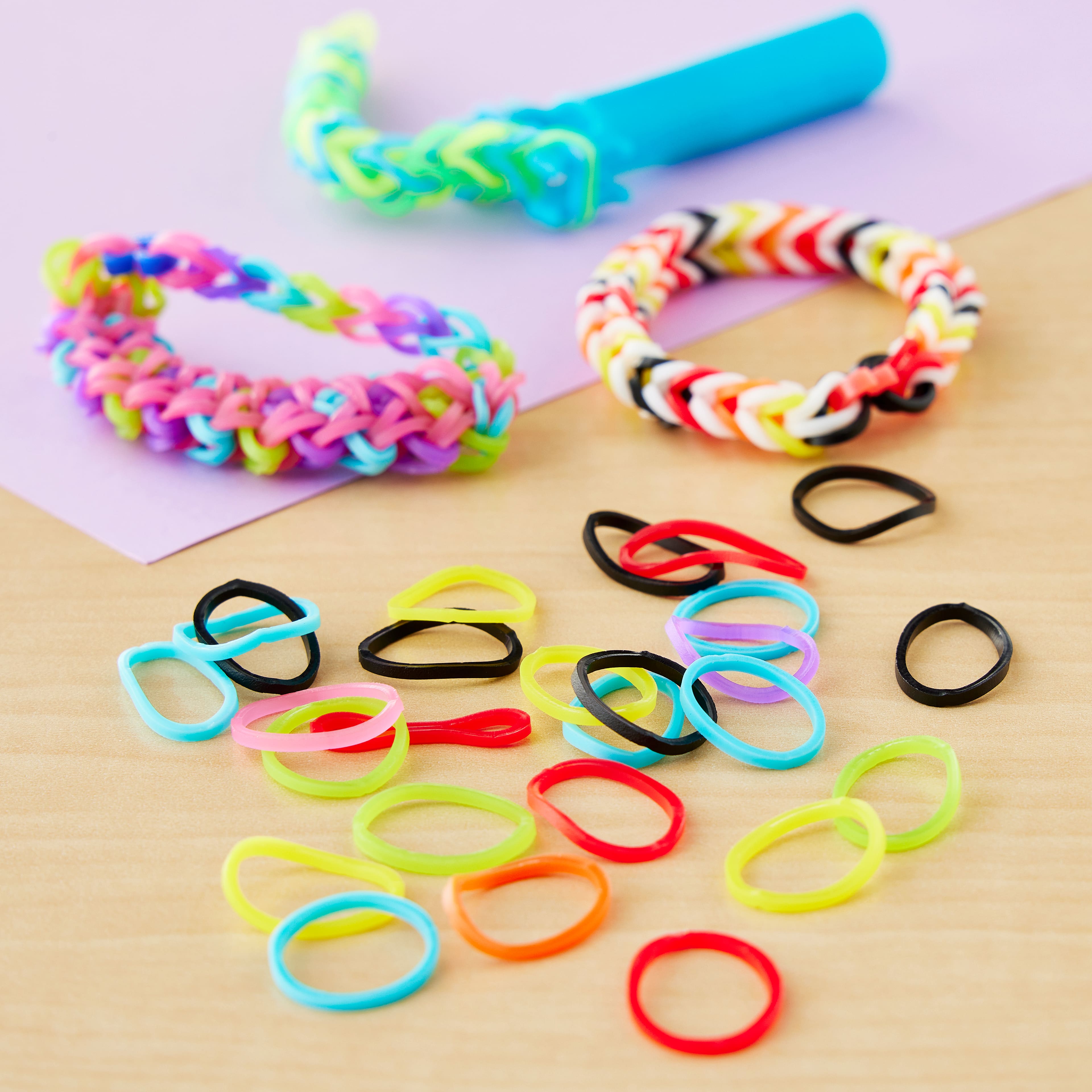 12 Pack: Rainbow Loom® Multicolor Refill Bands