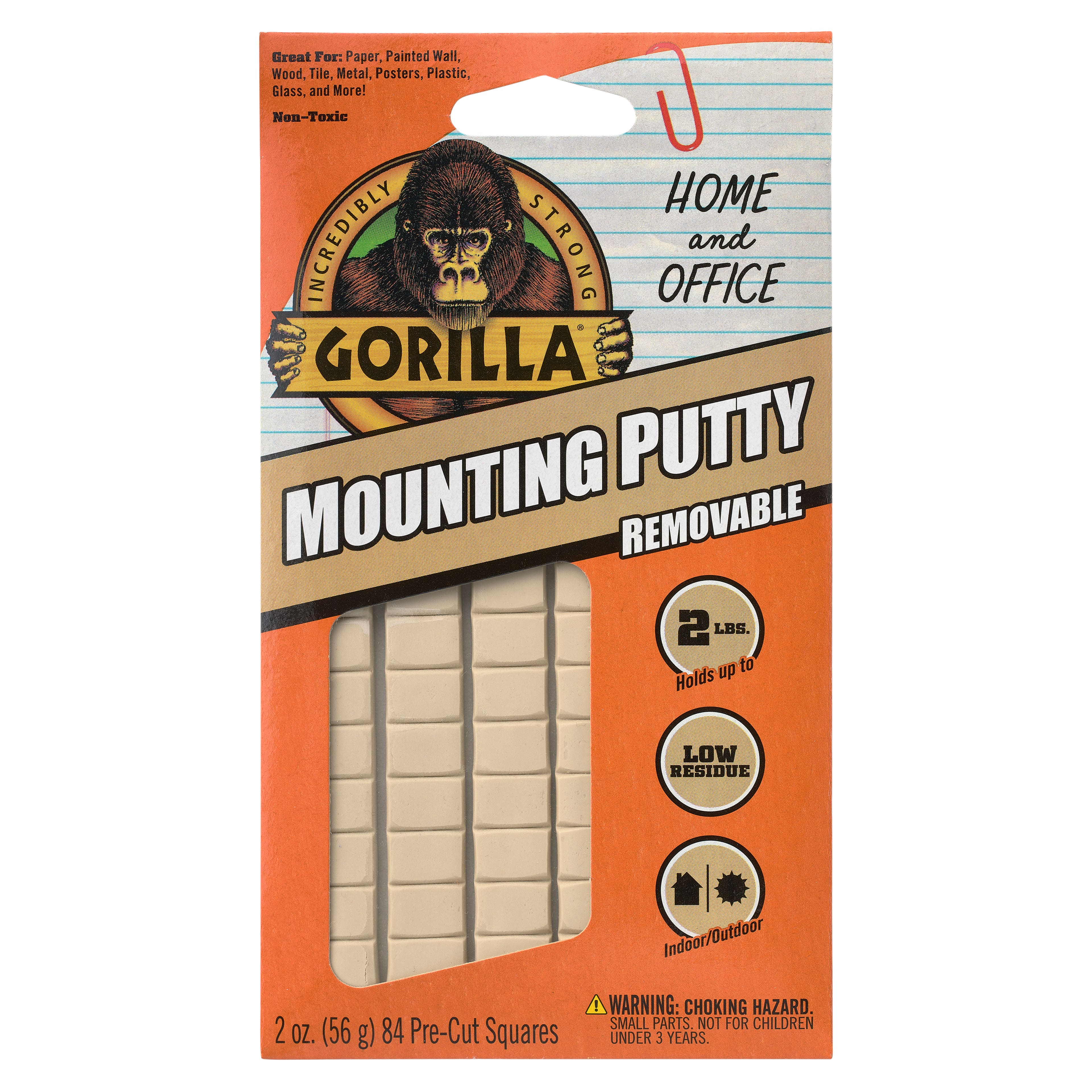 8 Pack: Gorilla&#xAE; Mounting Putty