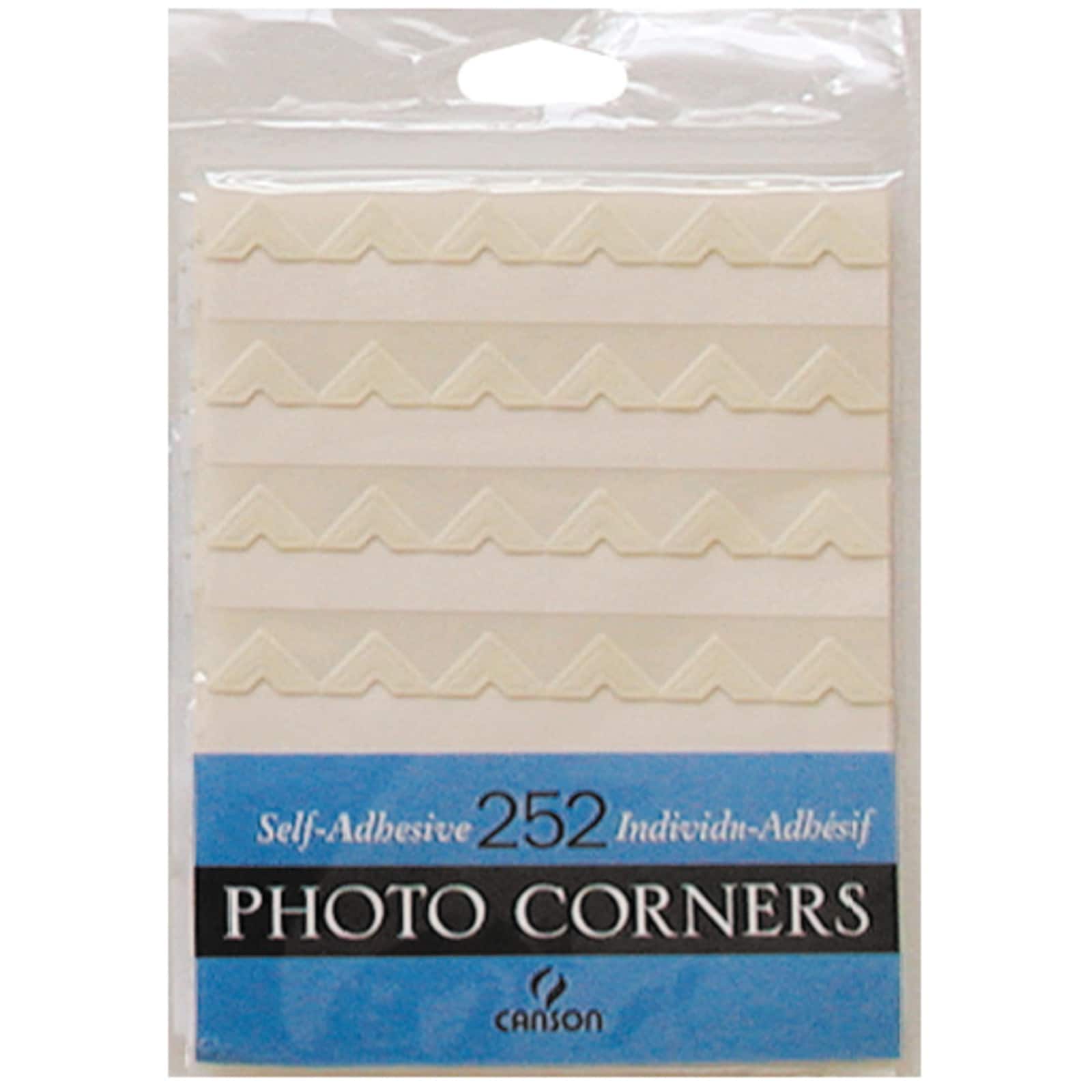 Kraft Photo Corners Self-adhesive Acid-free 252 Ct. 