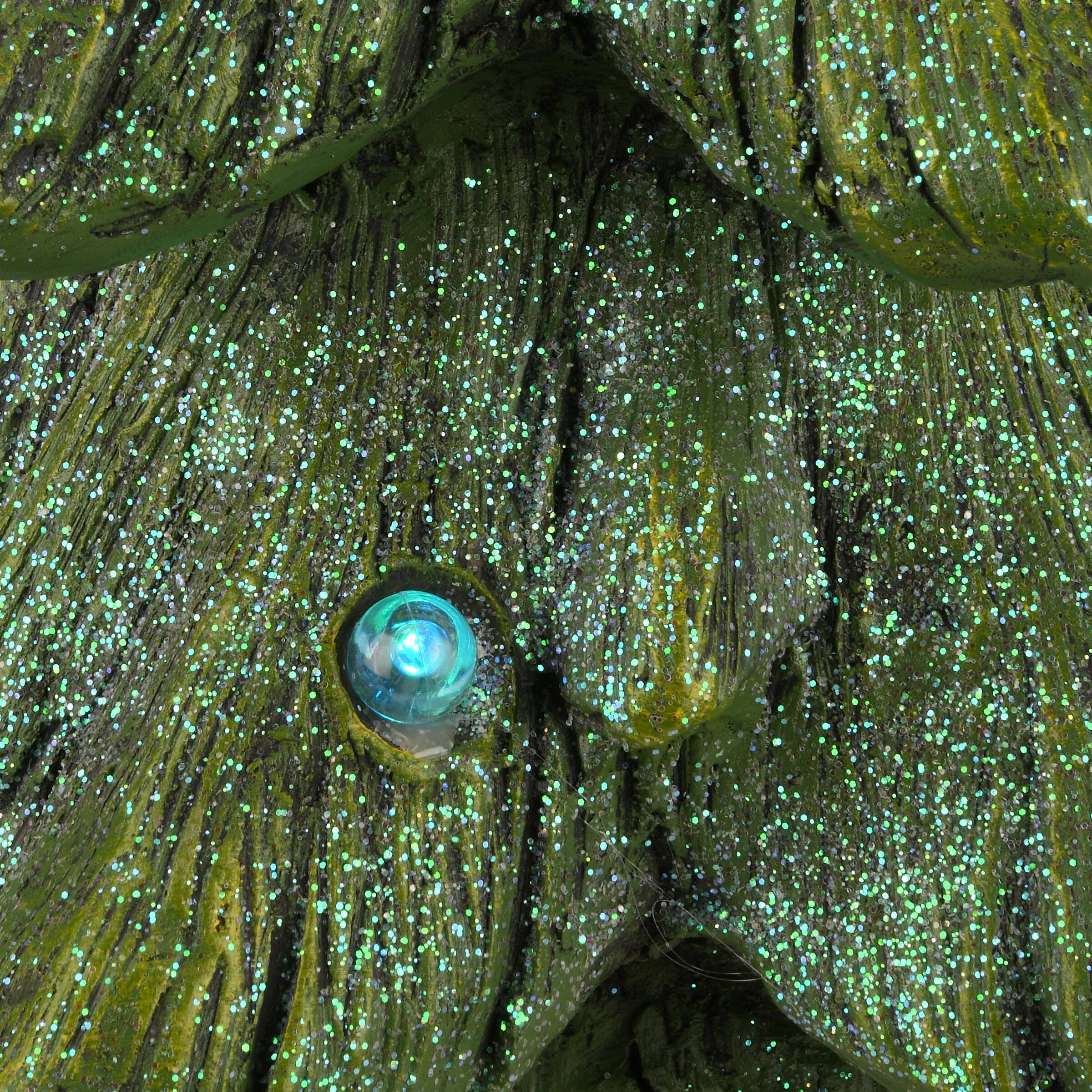 22" Lighted Ceramic Christmas Tree Figurine