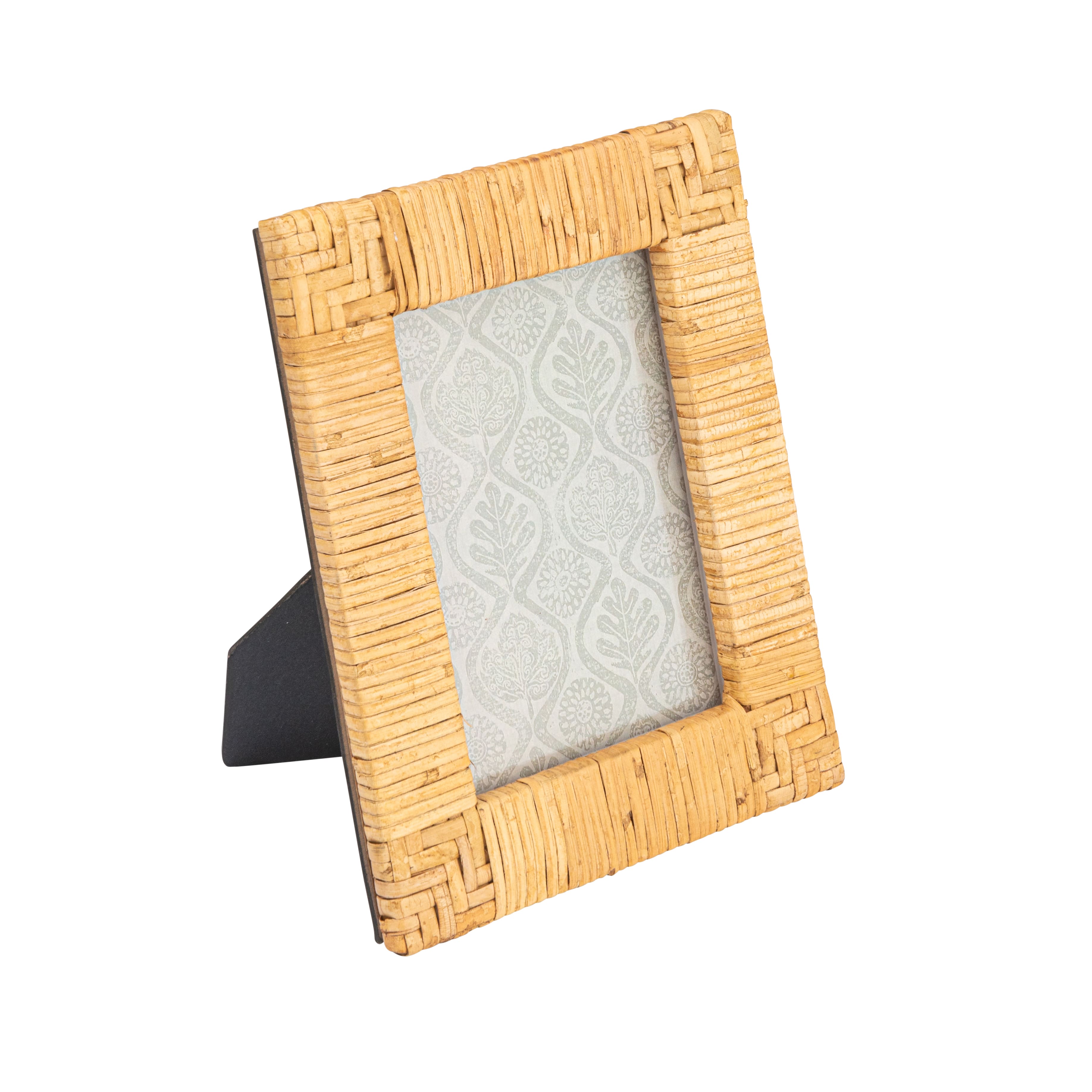 Hello Honey® Natural Handwoven Rattan Photo Frame