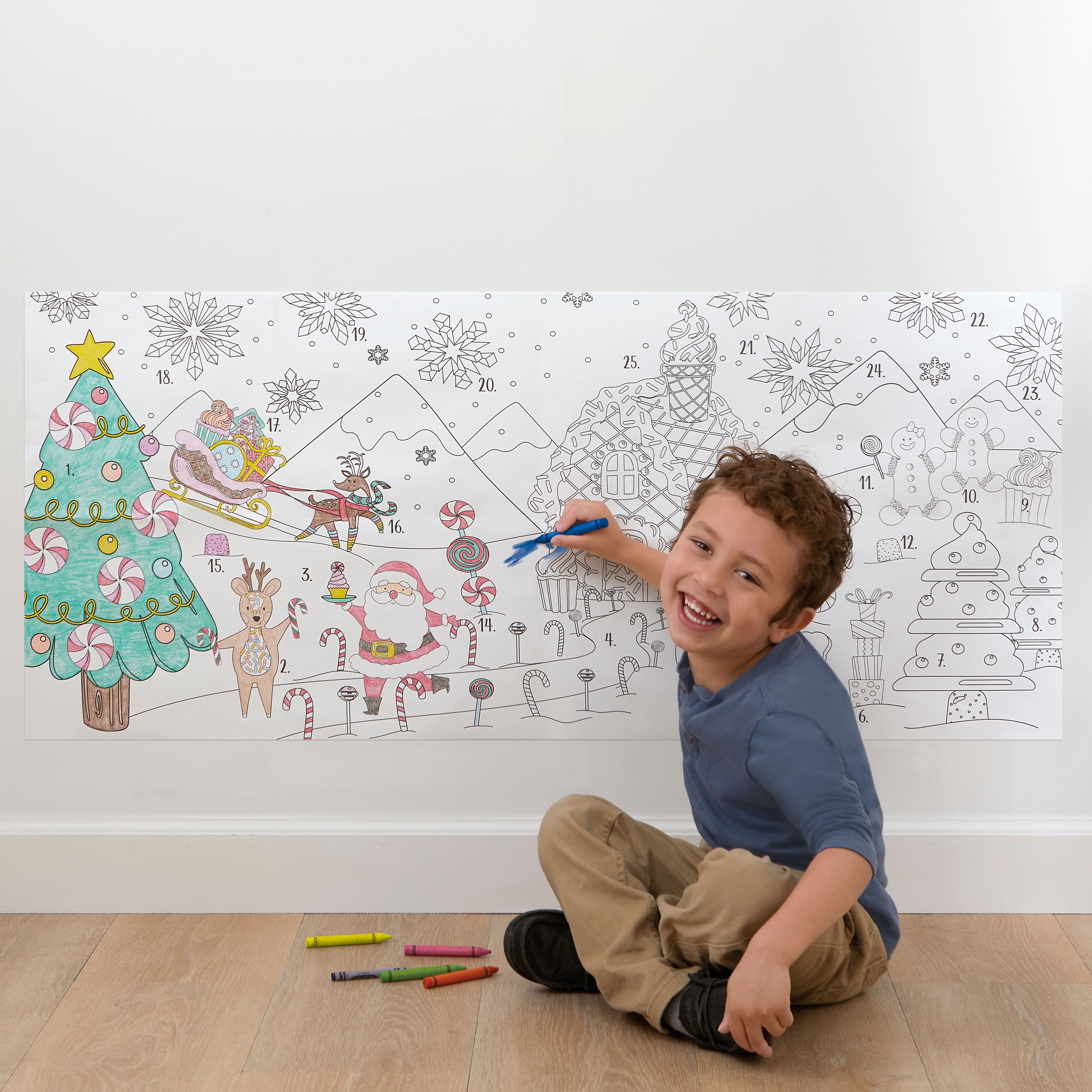 Color-In Holiday Countdown Poster by Creatology&#x2122;