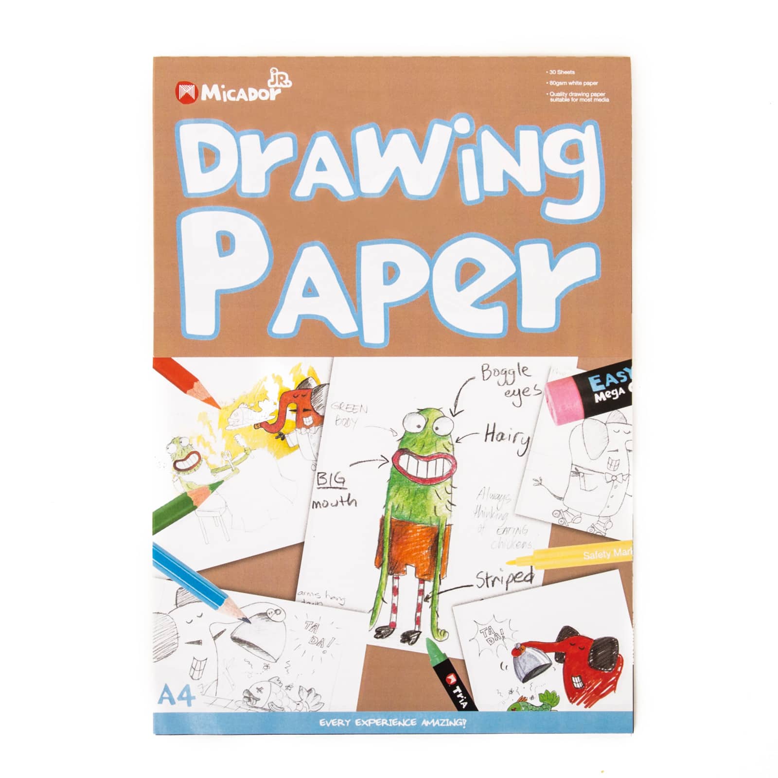 Micador - Junior Kids Drawing Paper A3 Pad
