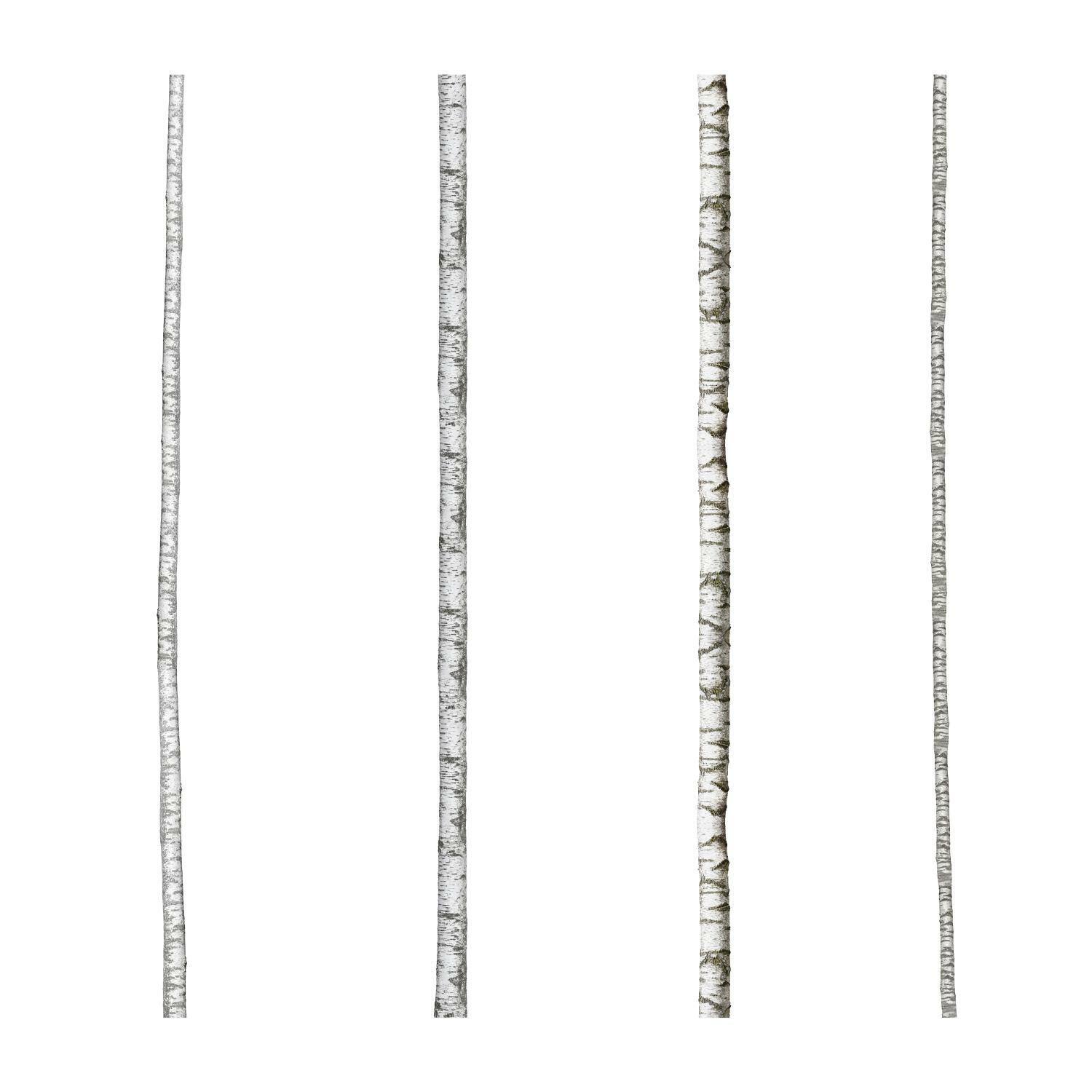 RoomMates Realistic Birch Trees Peel & Stick Giant Decals