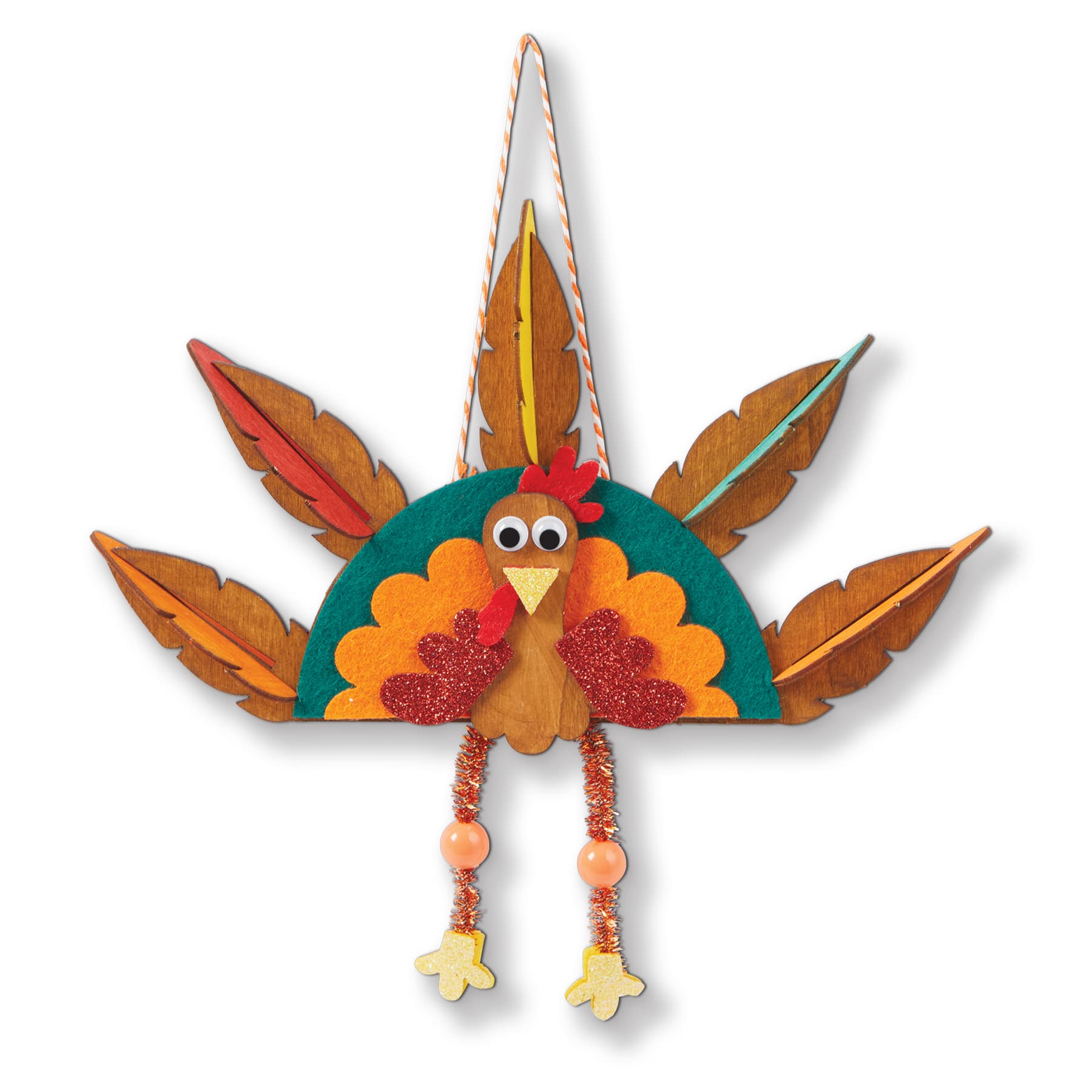 Thanksgiving Turkey Wood Craft Kit by Creatology&#x2122;