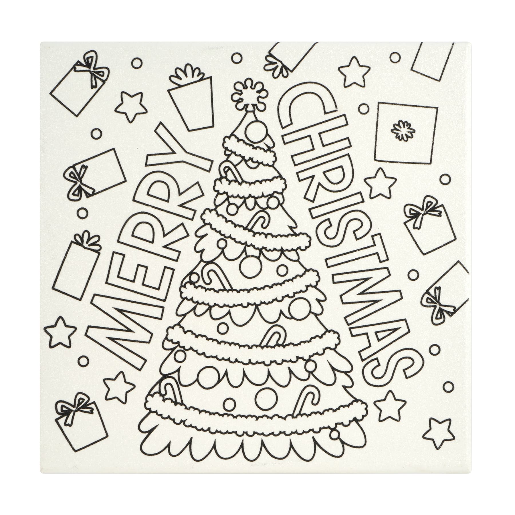 Christmas Tree Glitter Canvas Painting Kit by Creatology&#x2122;