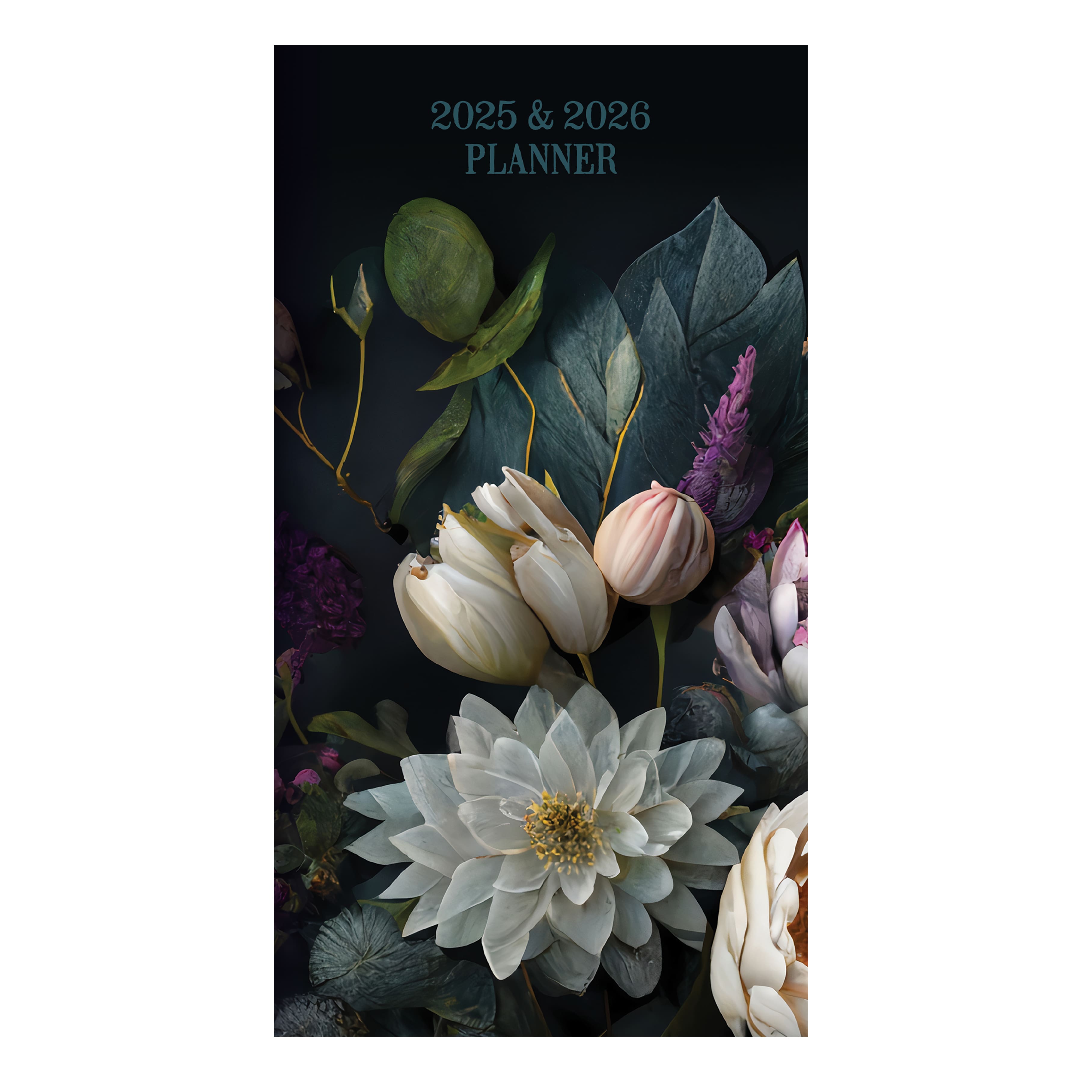 TF Publishing 2025-2026 Small Dutch Flora Monthly Pocket Planner