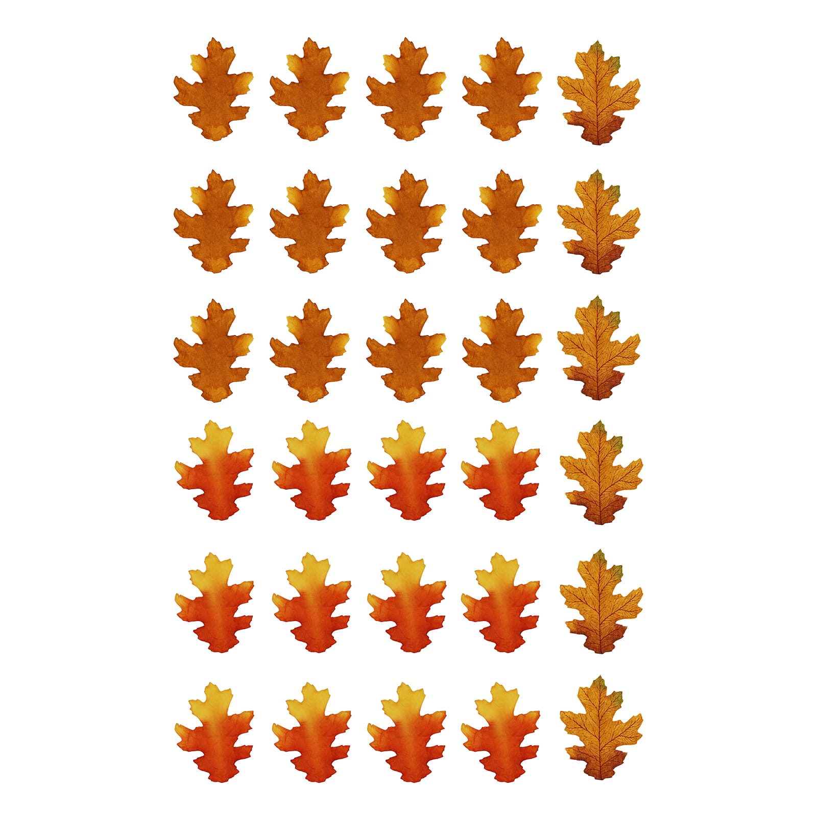 Brown, Orange &#x26; Yellow Oak Leaves, 30ct. by Ashland&#xAE;