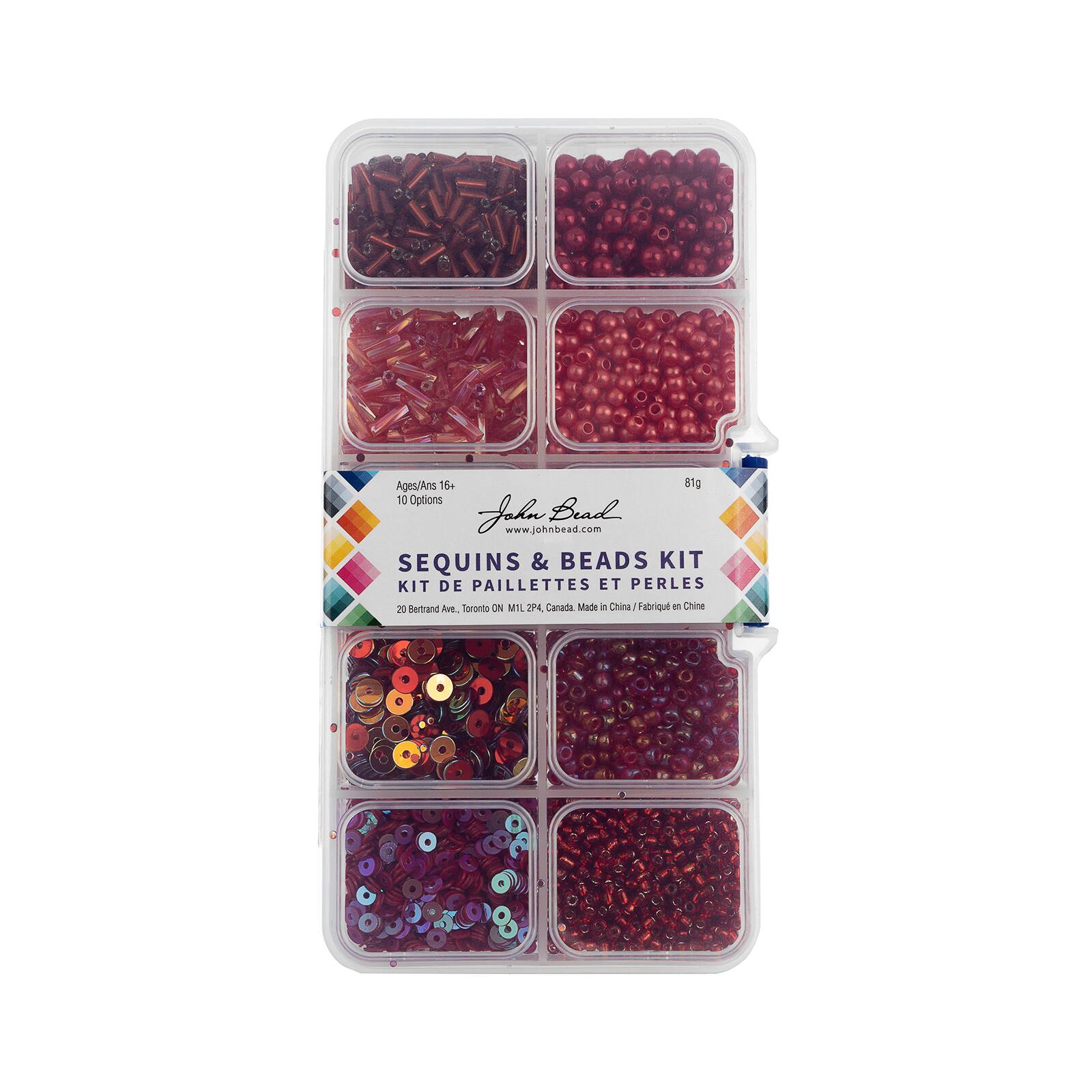 John Bead Mixed Sequins &#x26; Beads Kit