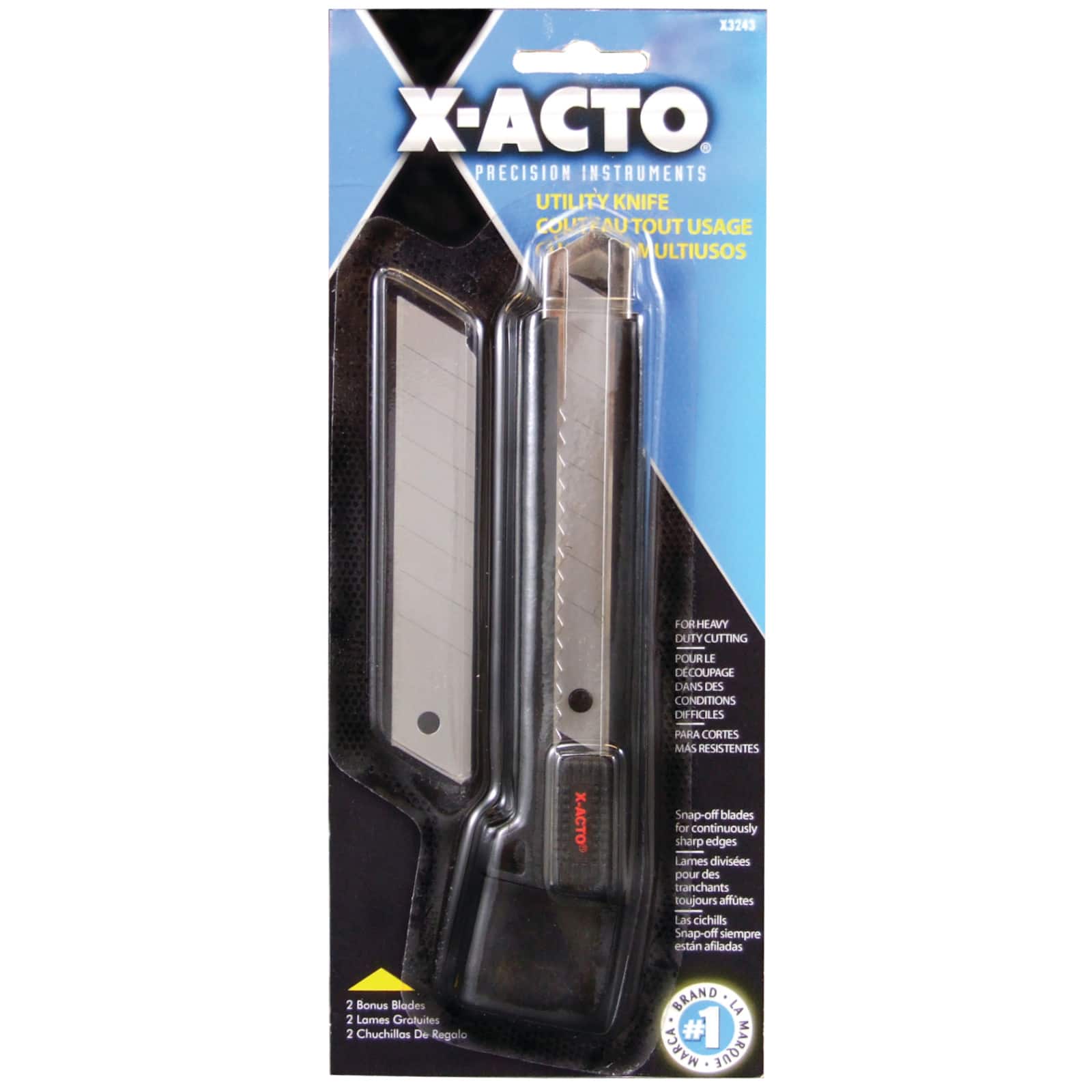 X-Acto® Heavy-Duty Snap-Off Blade Utility Knife