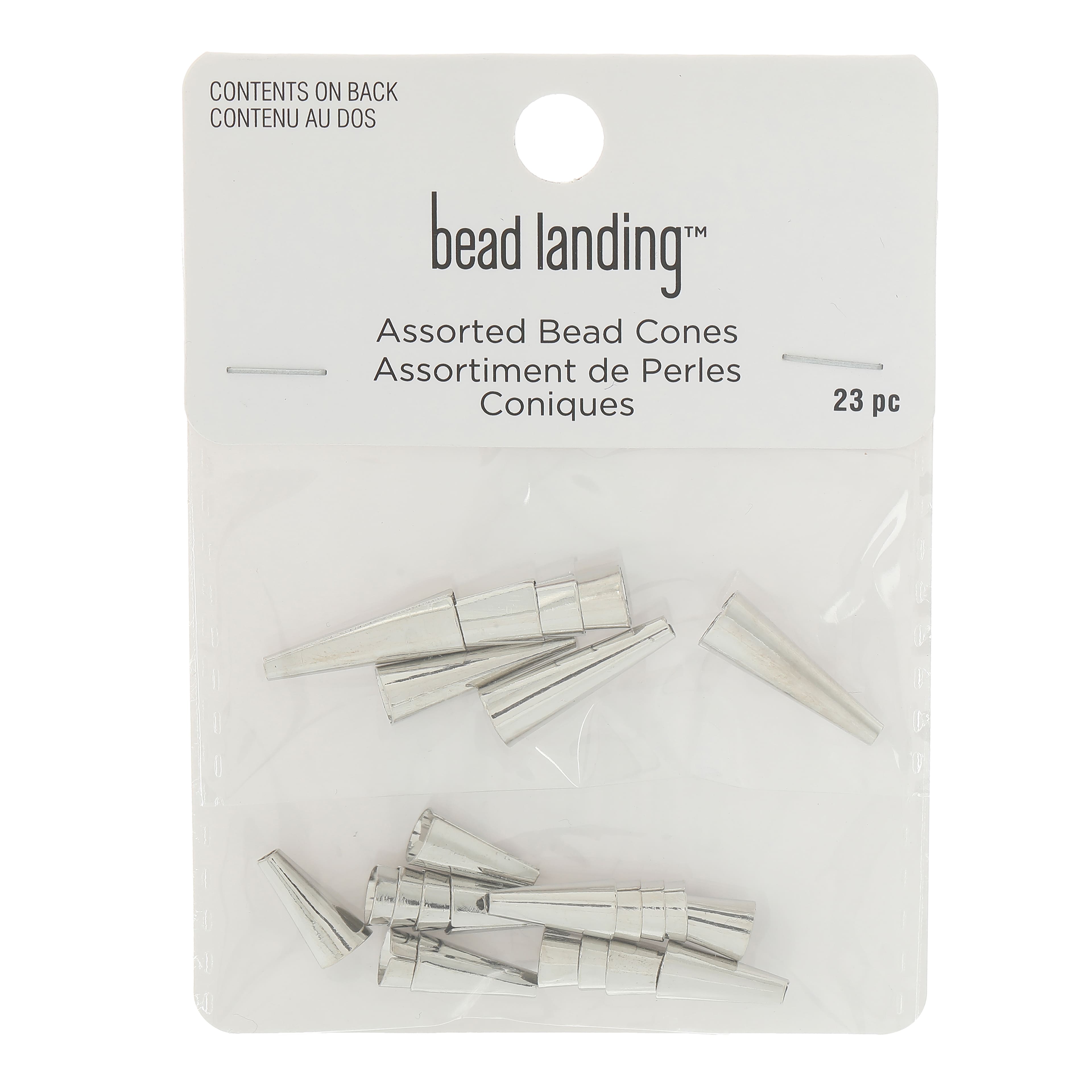 12 Packs: 23 ct. (276 total) Assorted Bead Cones by Bead Landing™