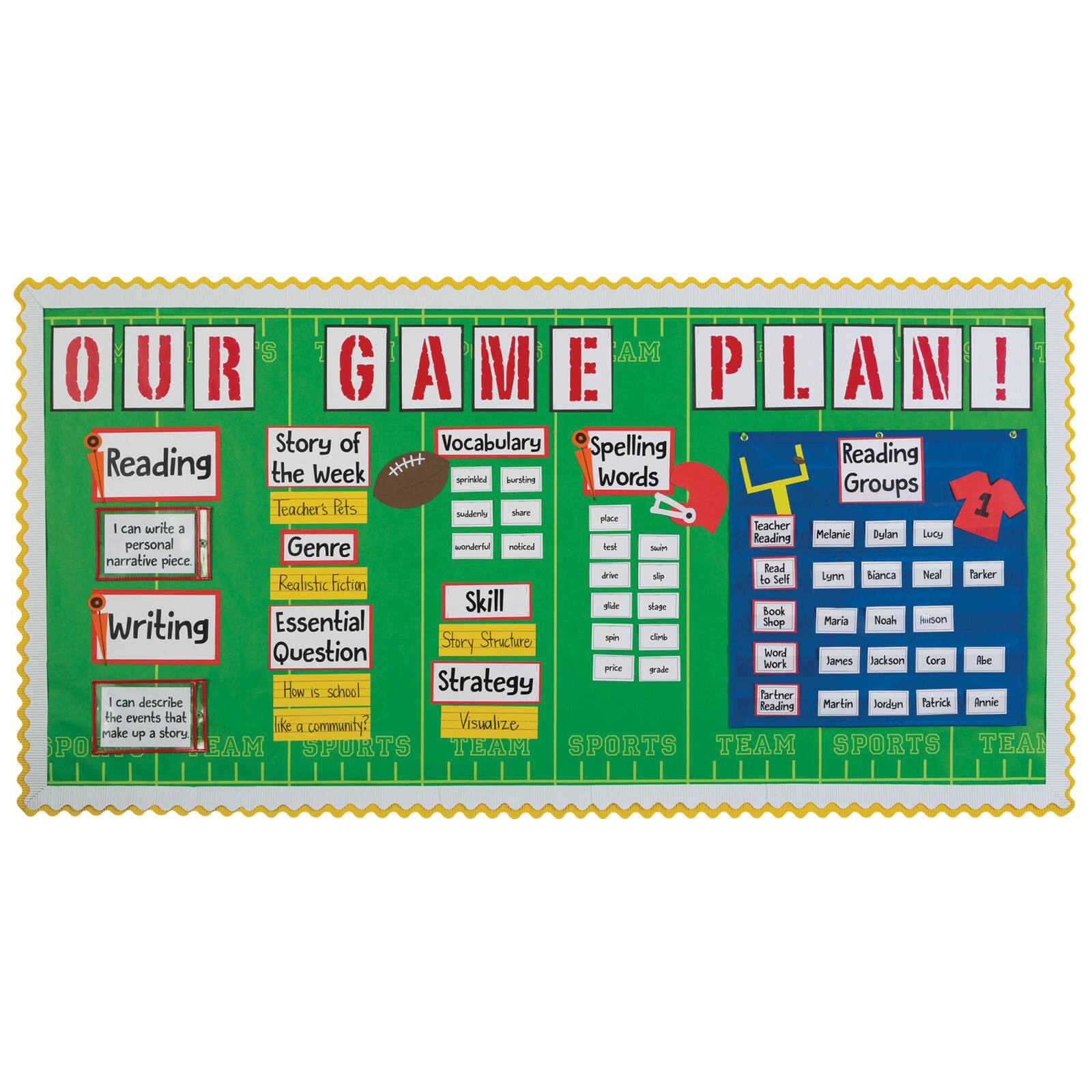 Pacon® 9" x 12" Assorted Neon Dry Erase Pockets, 2 Packs of 10