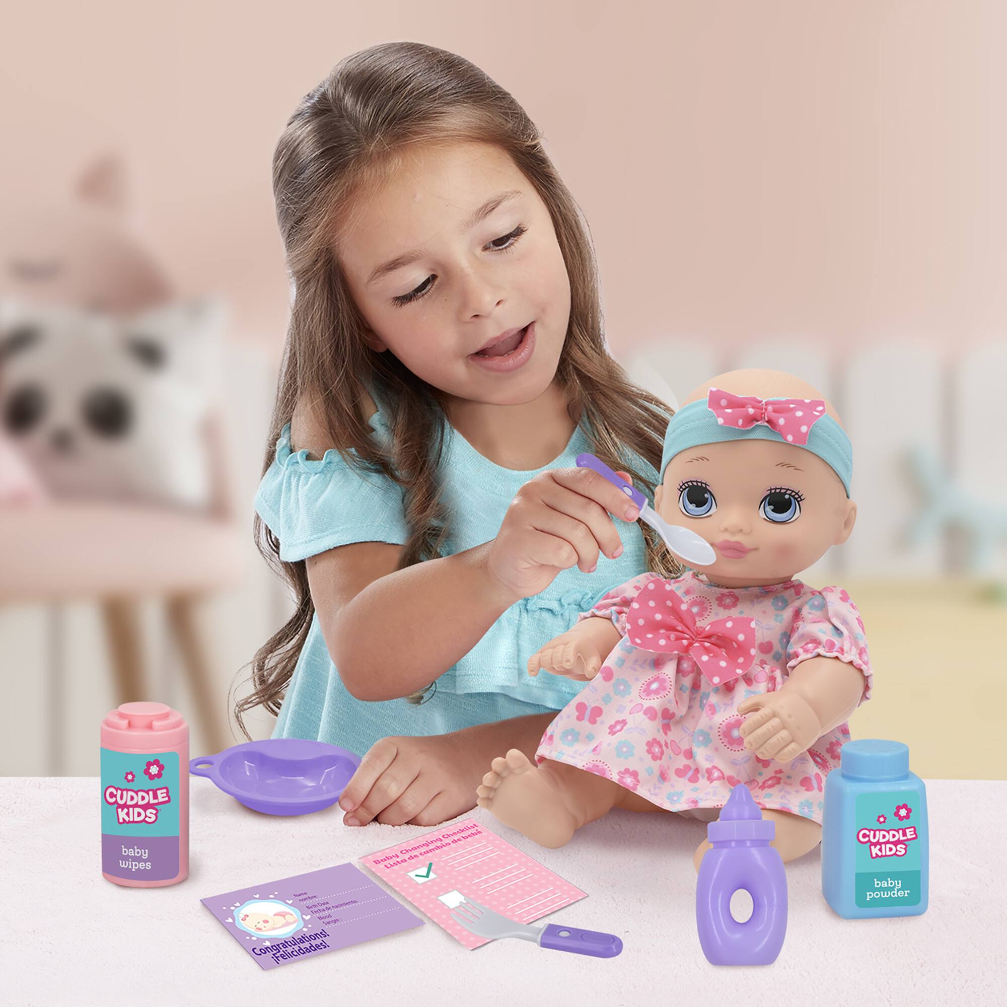 New Adventures Cuddle Kids® Play All Day Baby Doll Playset