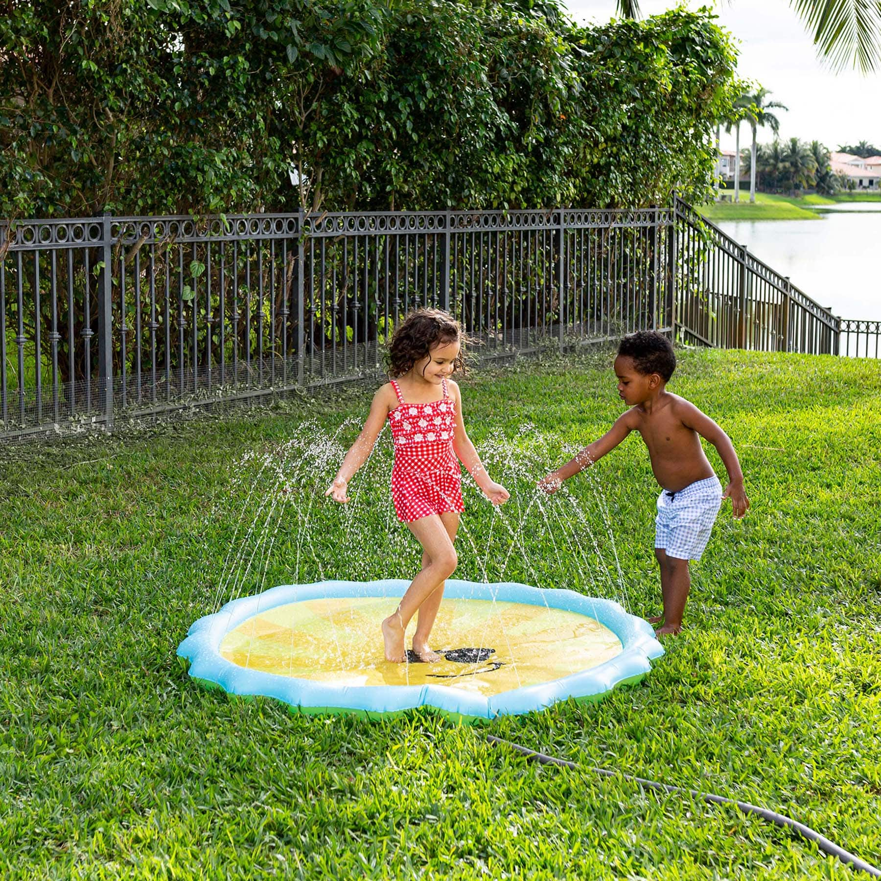 PoolCandy Good Vibes Sunshine Splash Pad