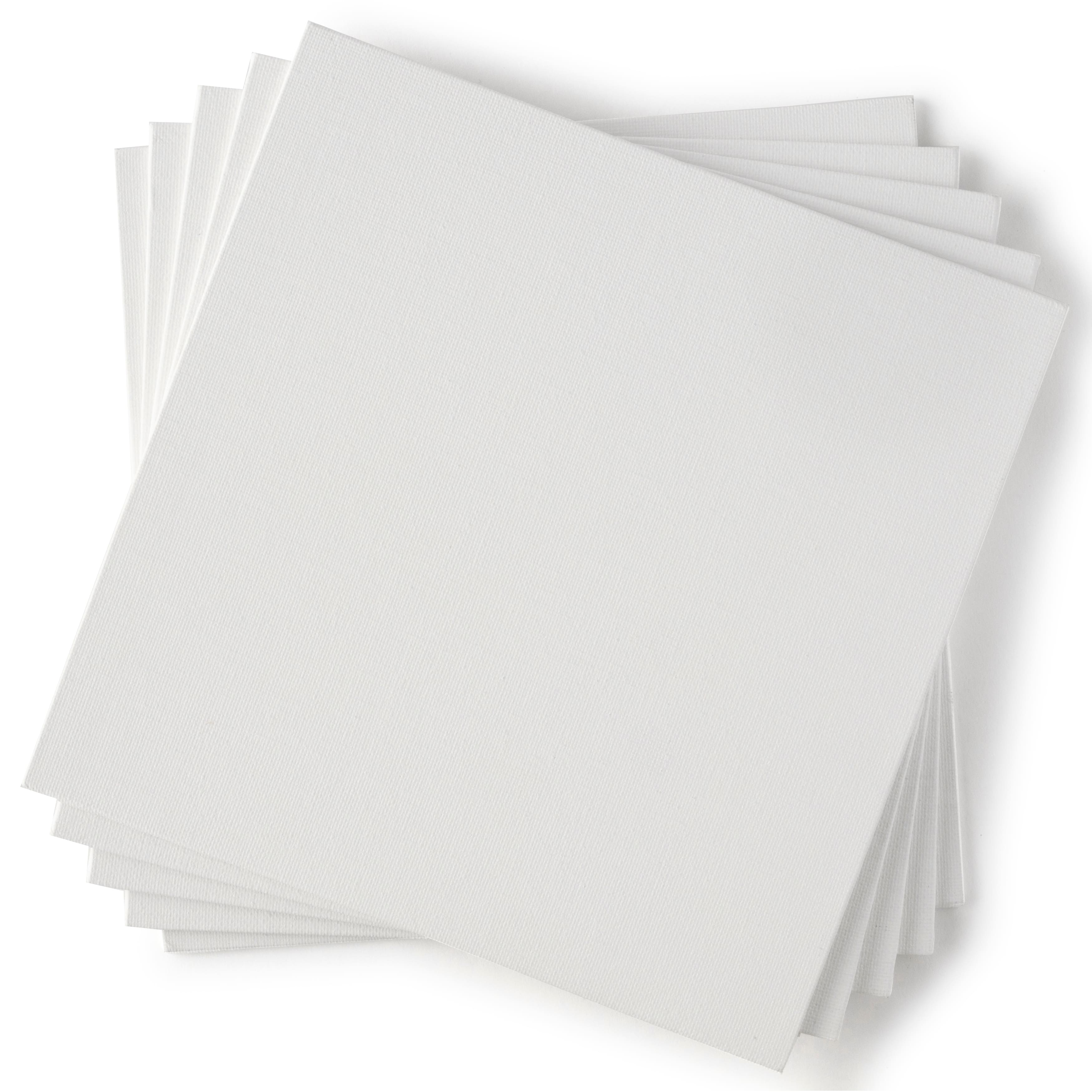 8 1/2 x 11 Paper - White Canvas - Pack of 50 