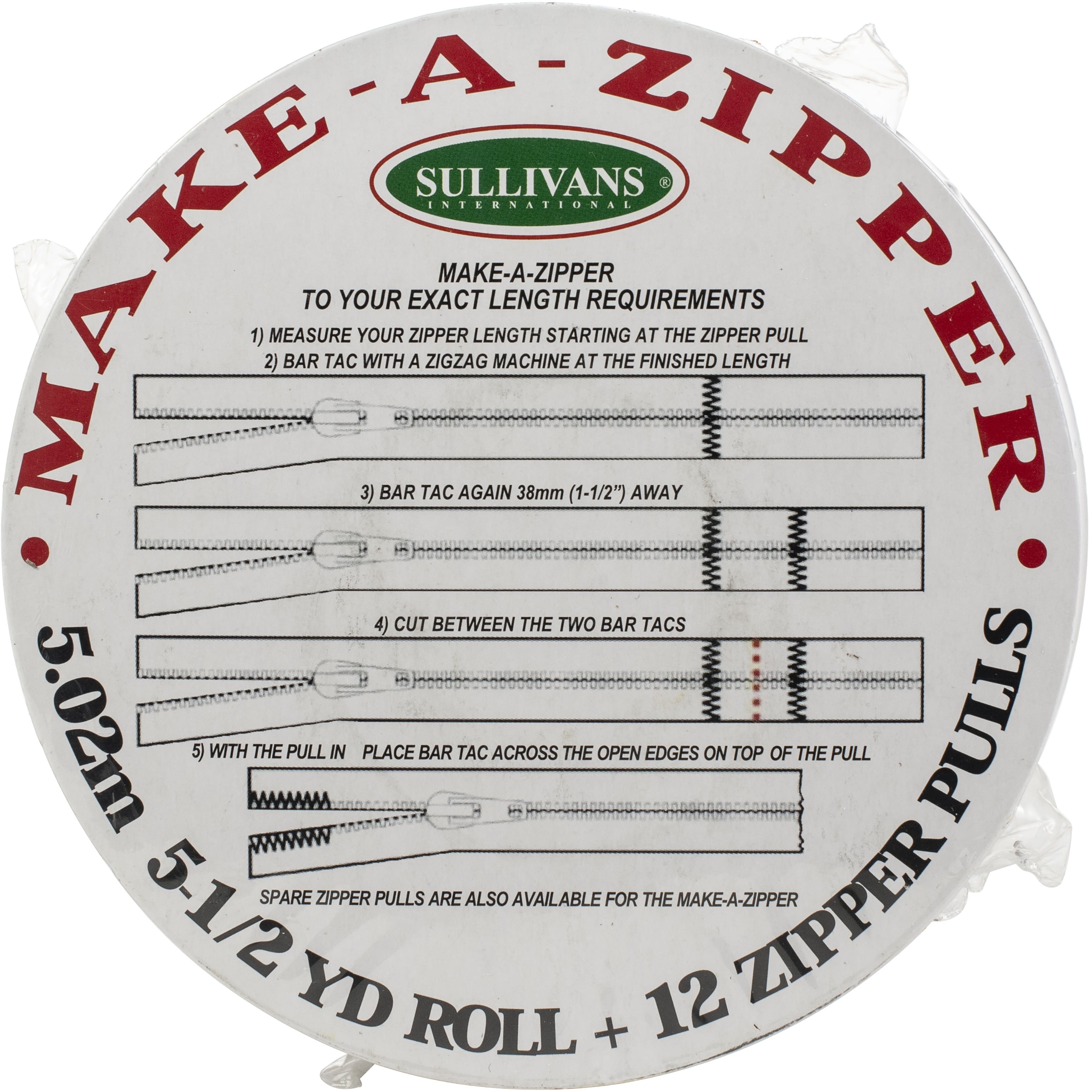 Spare Make-A-Zipper Pulls