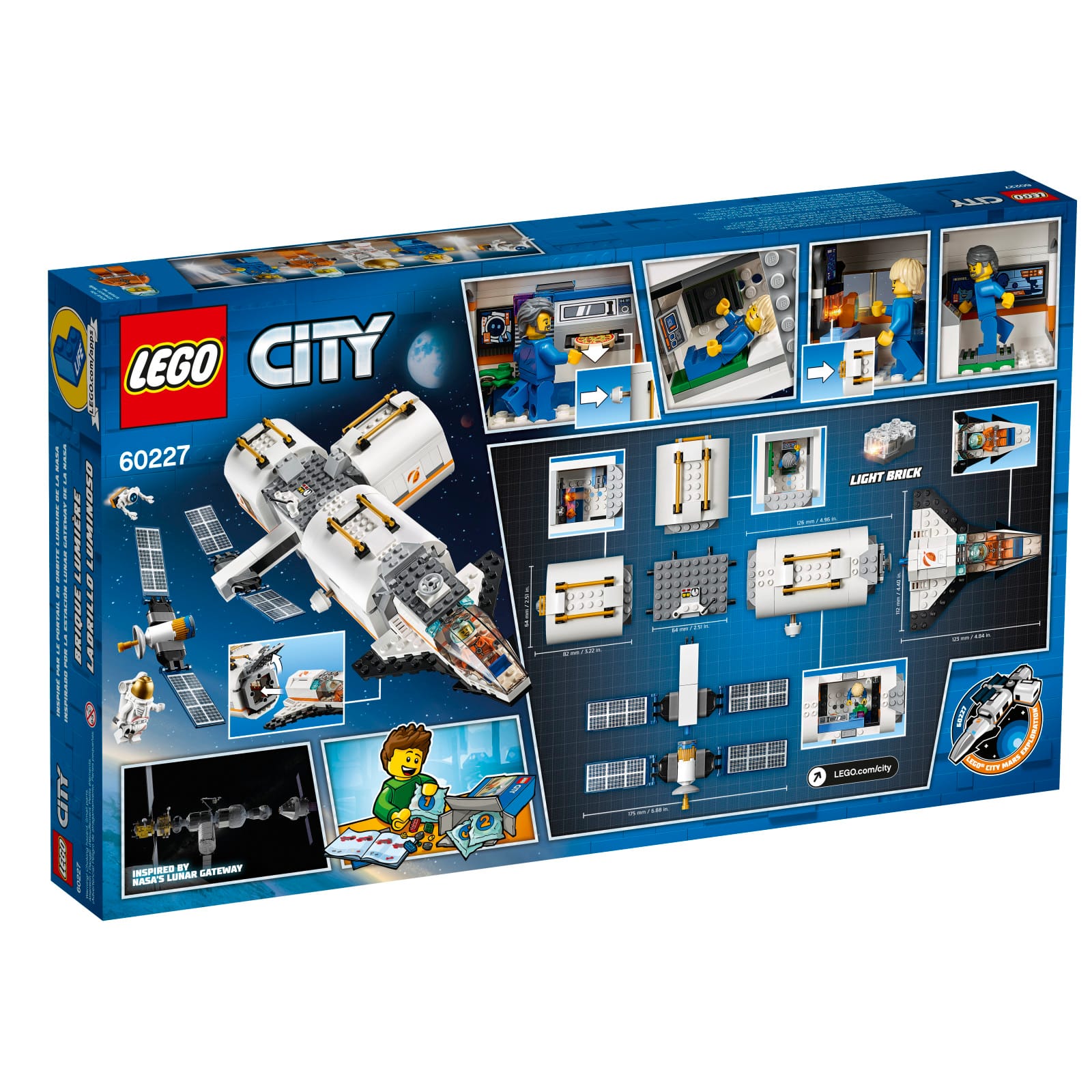 lego city lunar space station