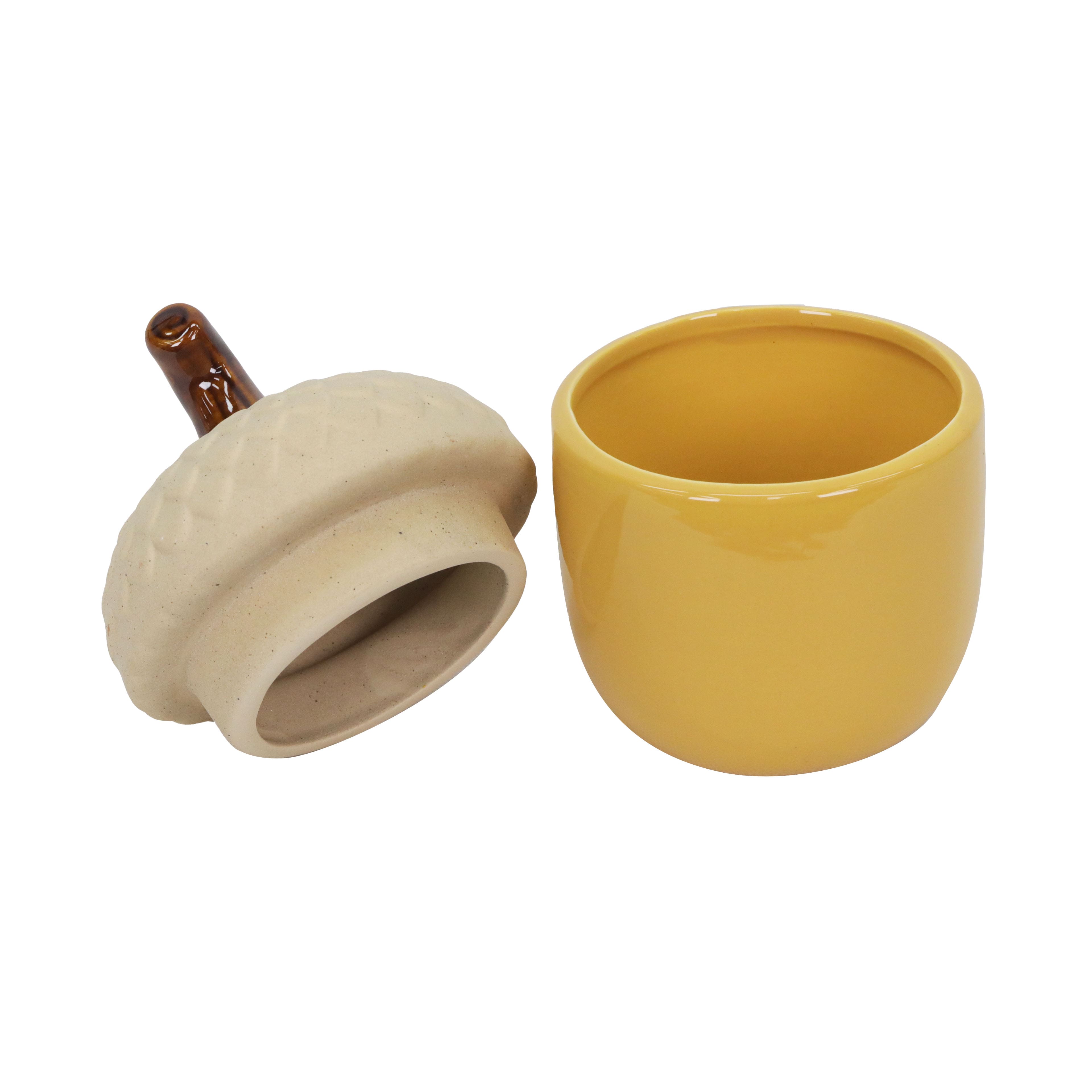 6.5&#x22; Acorn with Lid Decorative Container by Ashland&#xAE;