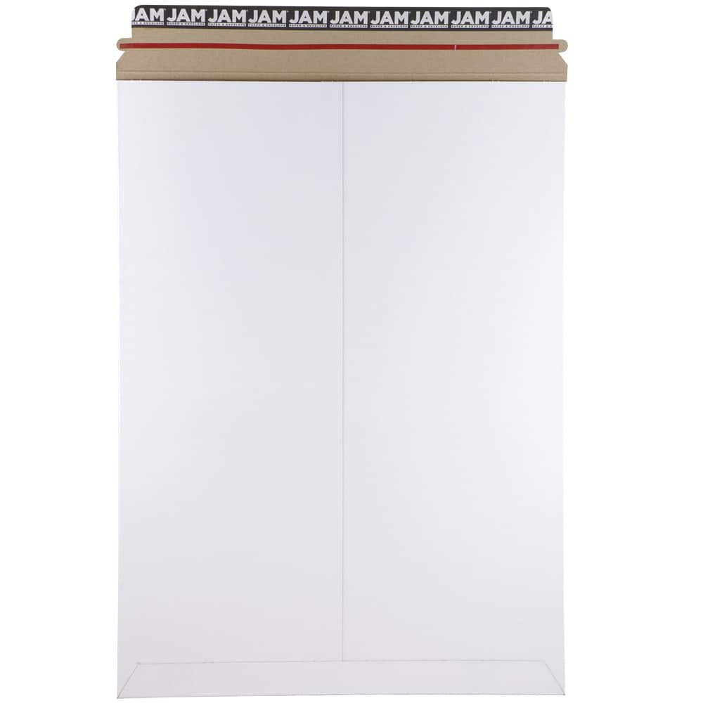 JAM Paper 13&#x22; x 18&#x22; Flat Photo Mailer Peel &#x26; Seal Closure Envelopes, 6ct.