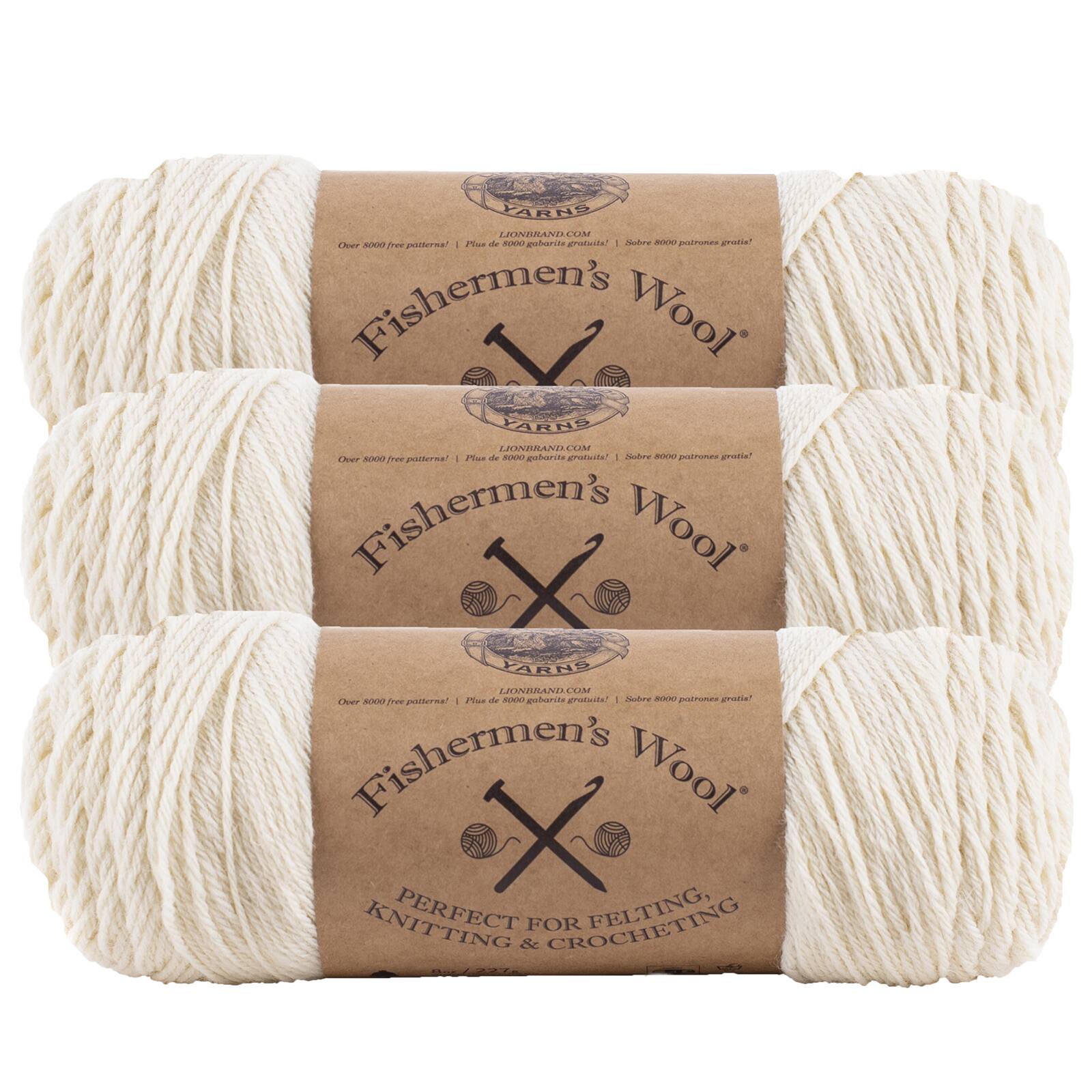 3 Pack Lion Brand® Fishermen's Wool® Yarn Michaels
