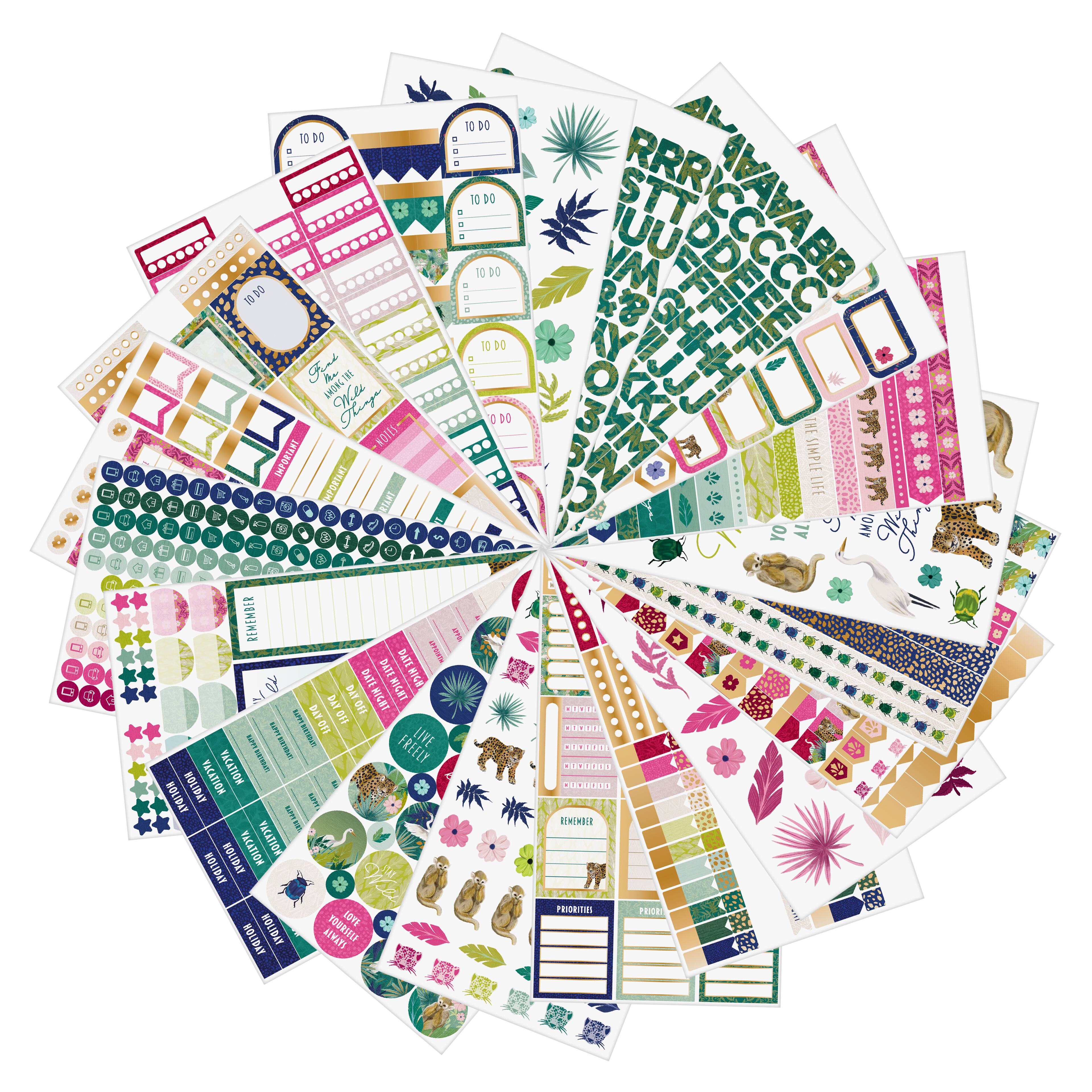 Amazonia Planner Sticker Book by Recollections™ Michaels