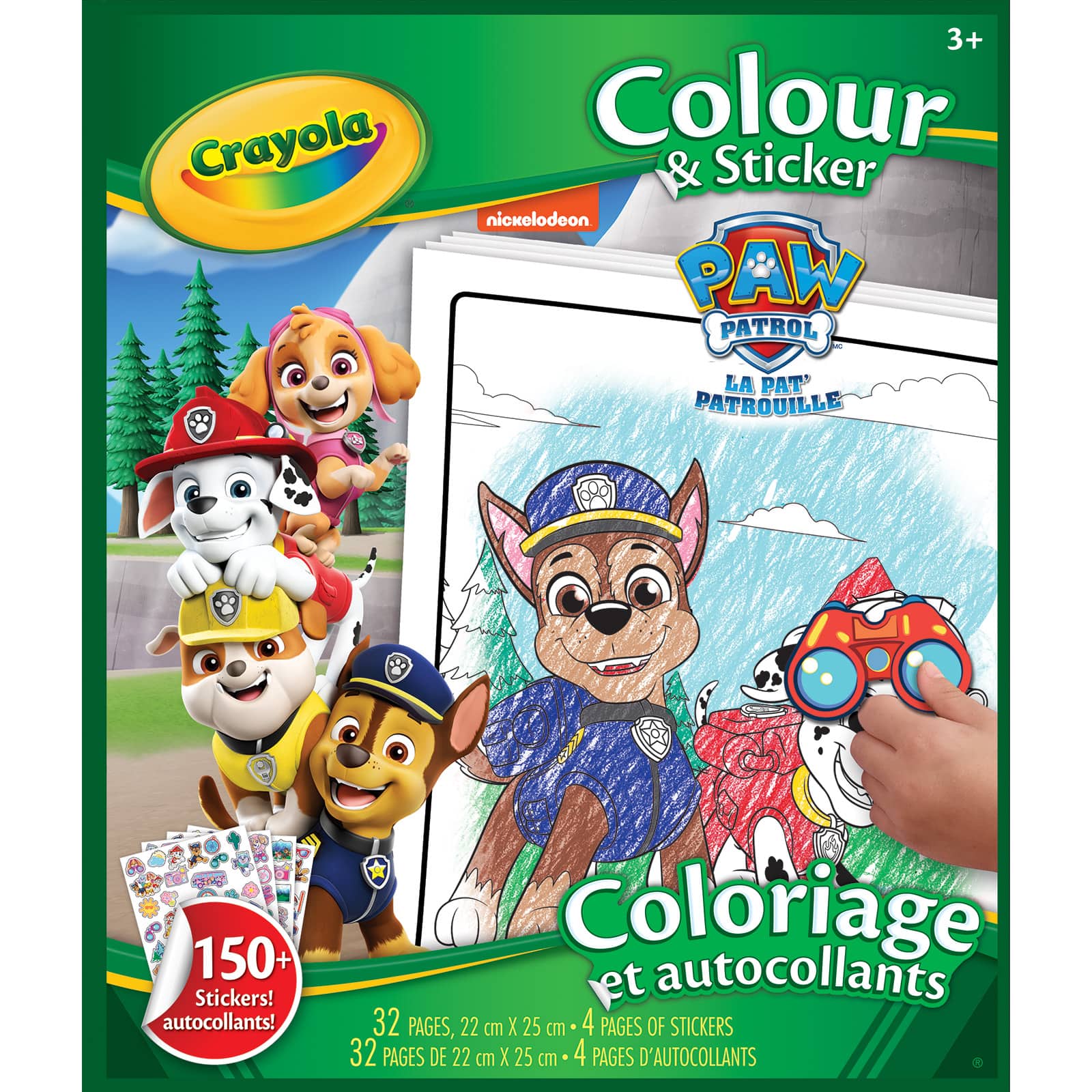 Crayola® Paw Patrol™ Colour & Sticker Book