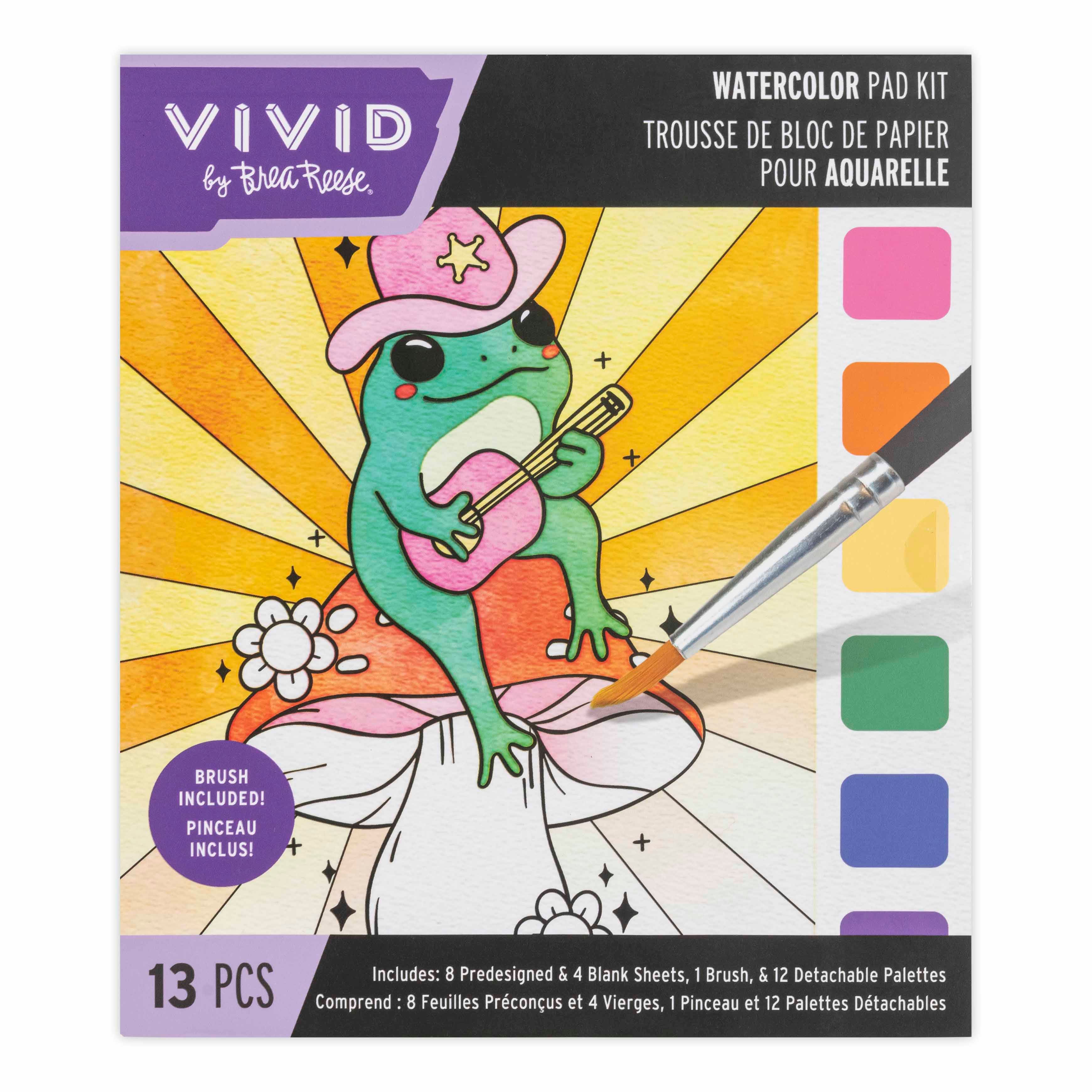 VIVID by Brea Reese&#xAE; Western Watercolor Pad Kit