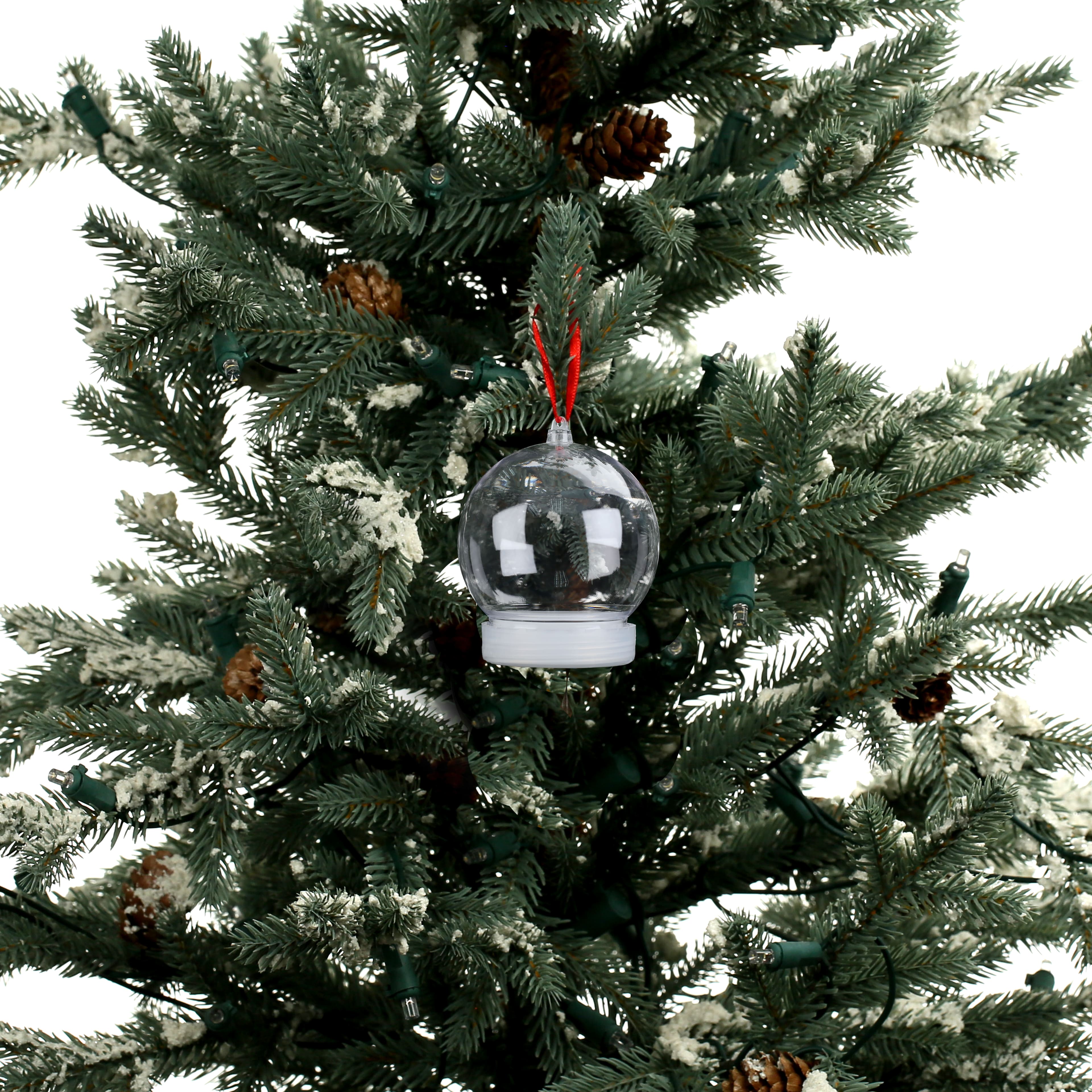 60mm DIY Plastic Water Globe Ornament by Make Market®