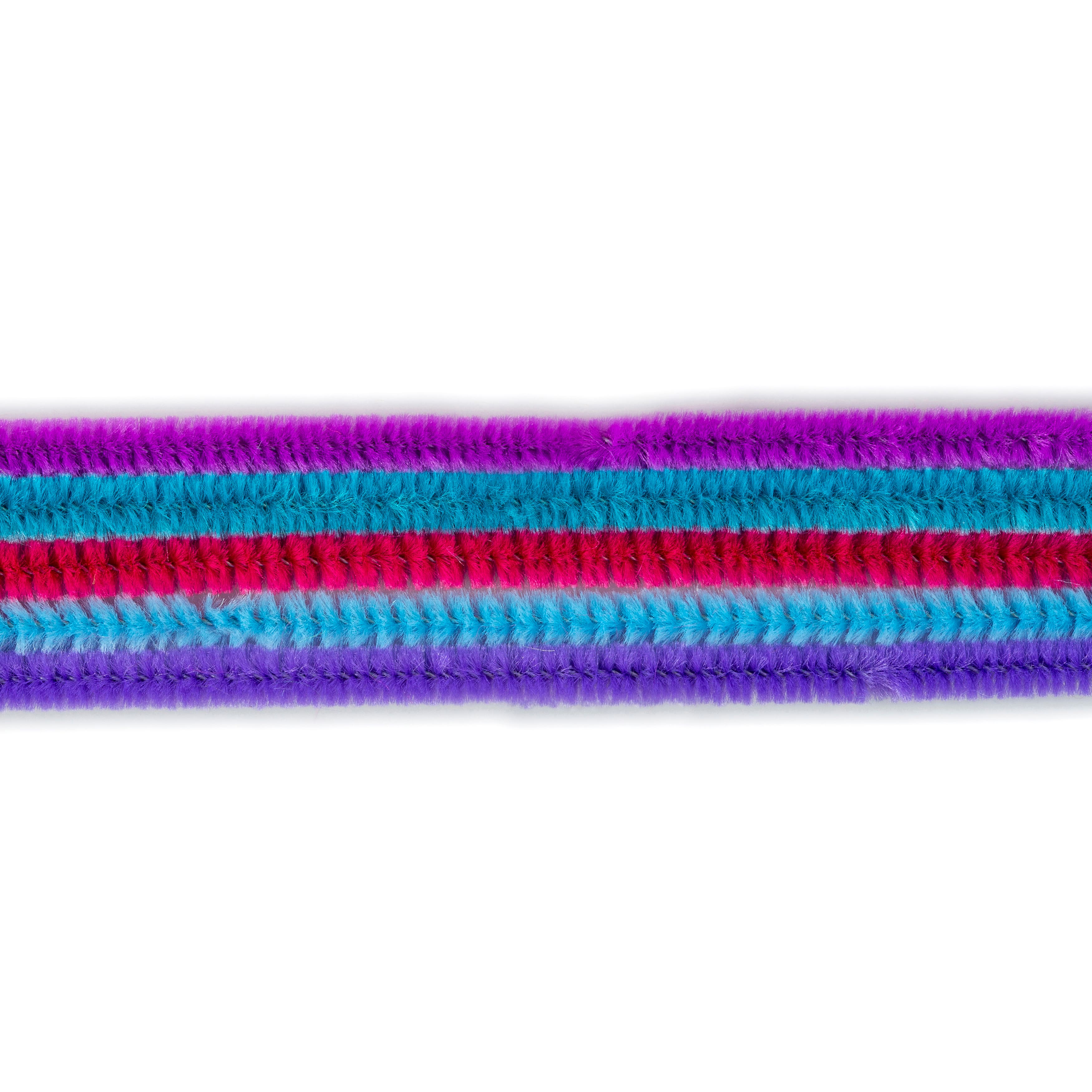 12 Packs: 100 ct. (1,200 total) Candy Color Chenille Pipe Cleaners by Creatology™